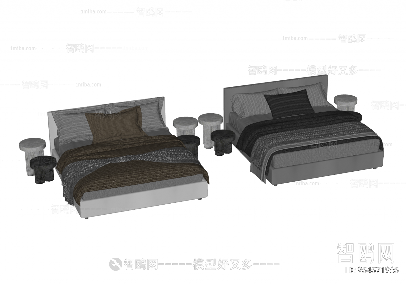 Modern Double Bed