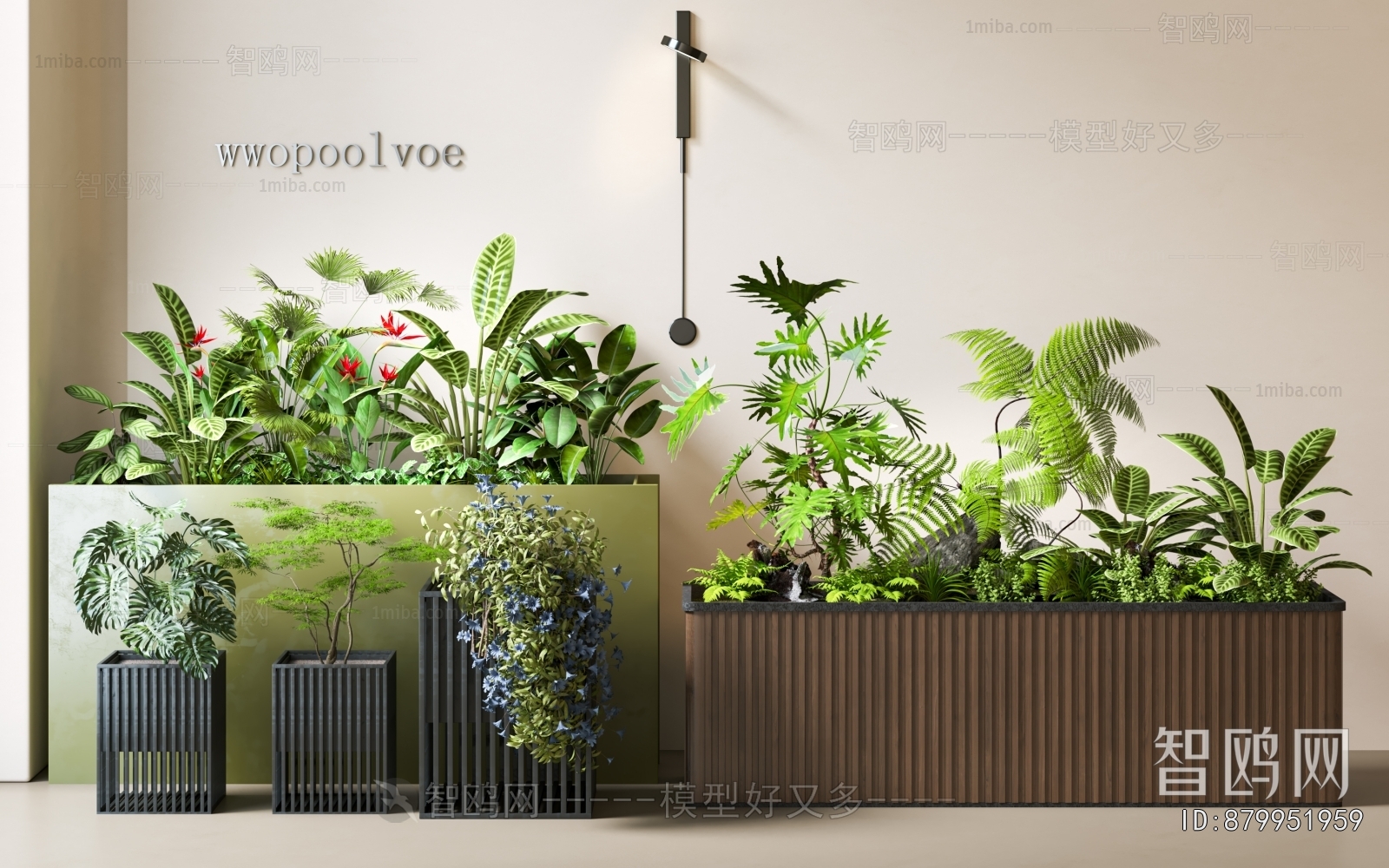 Modern Flower Bed, Flower Bowl, Flower Box