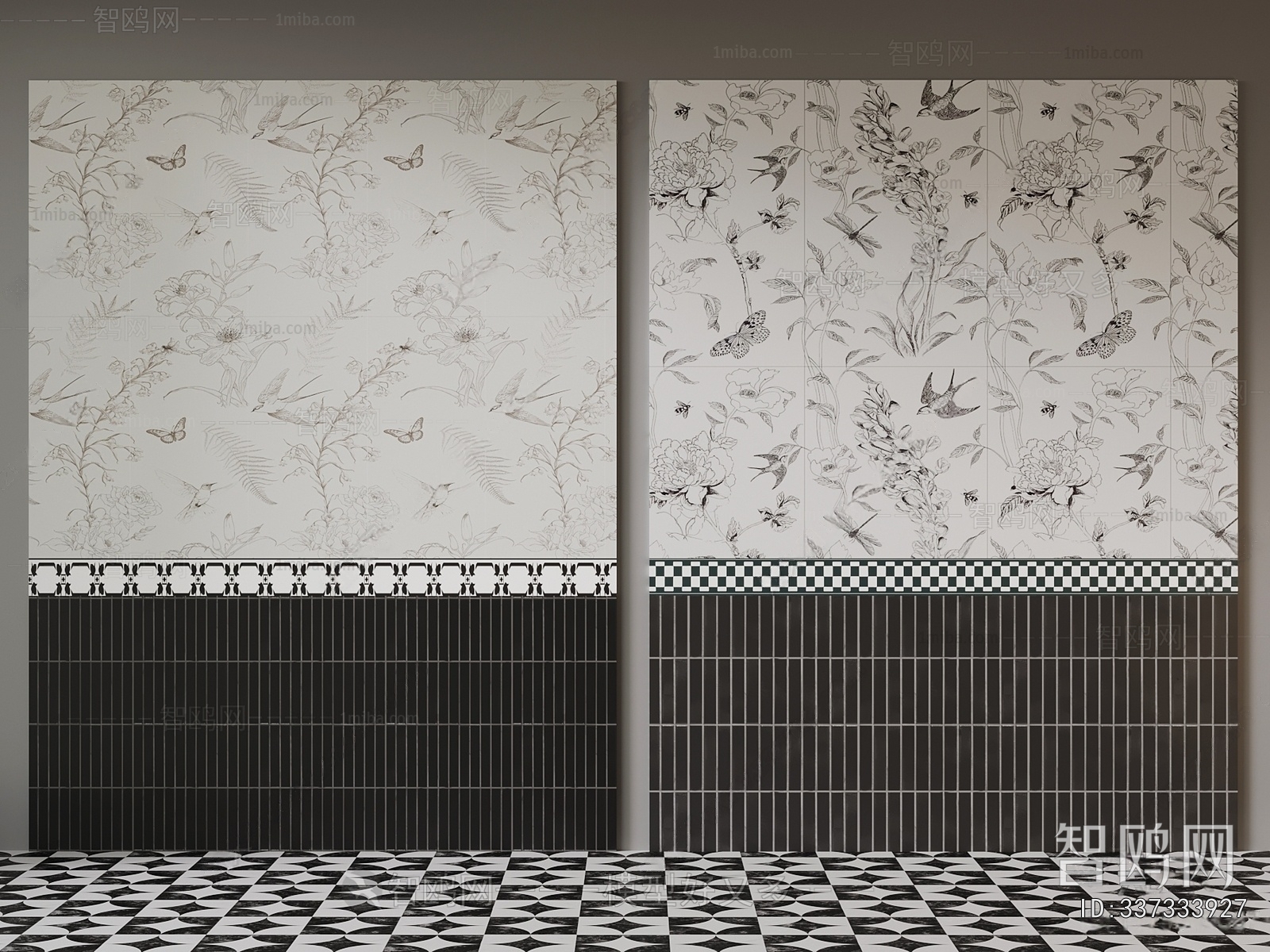 French Style TV Wall