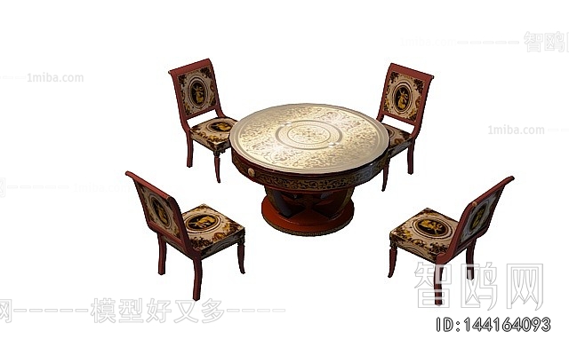 American Style Dining Table And Chairs