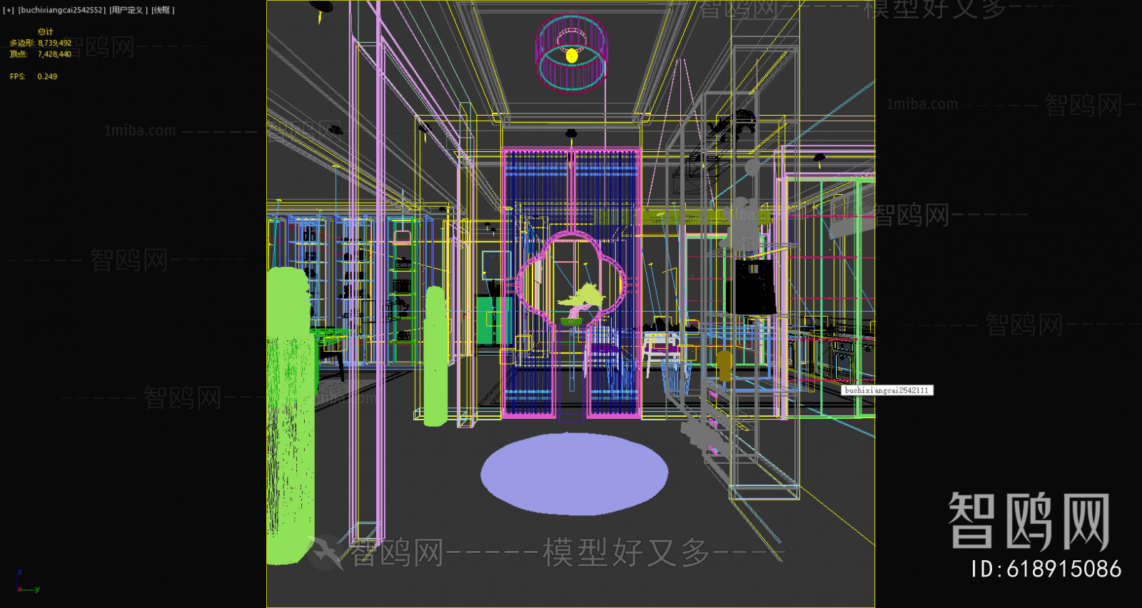 New Chinese Style Hallway