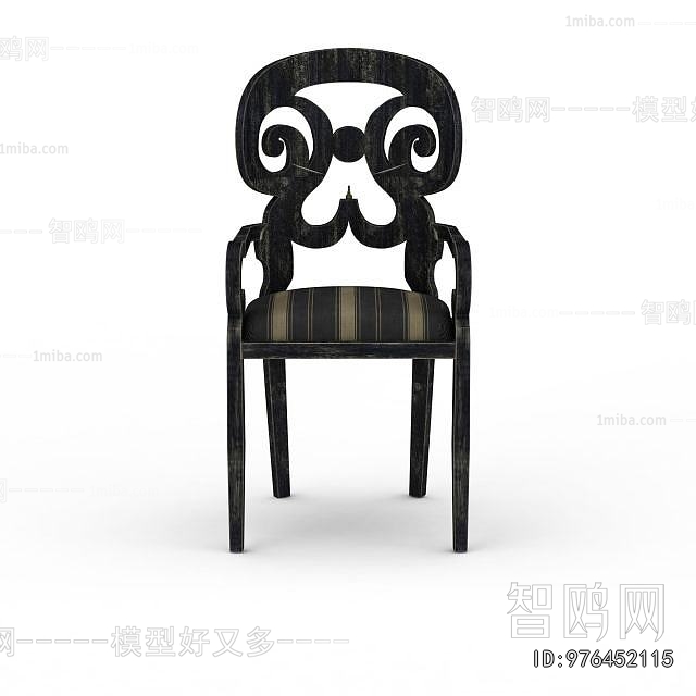 Simple European Style Dining Chair