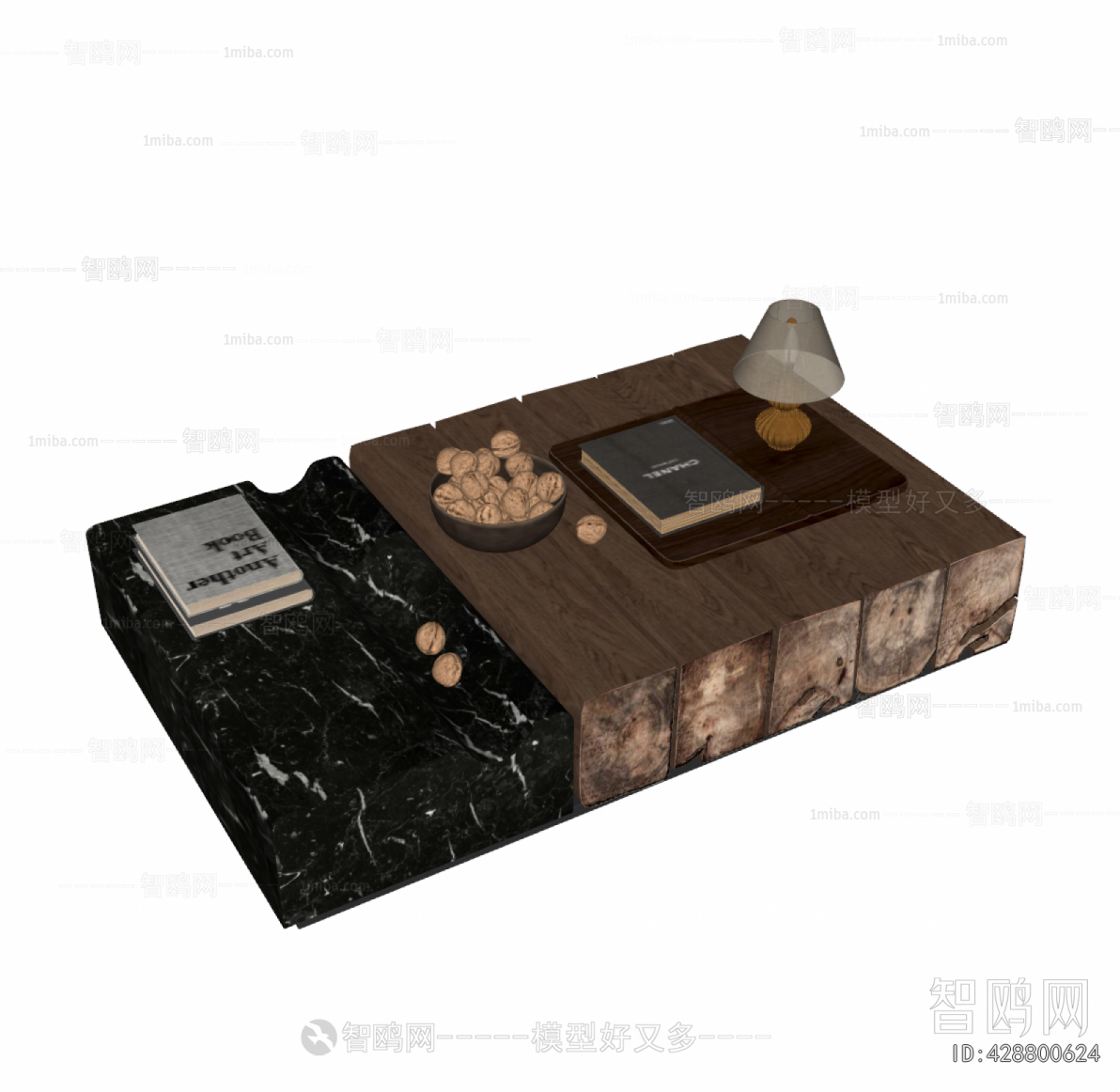 Wabi-sabi Style Coffee Table