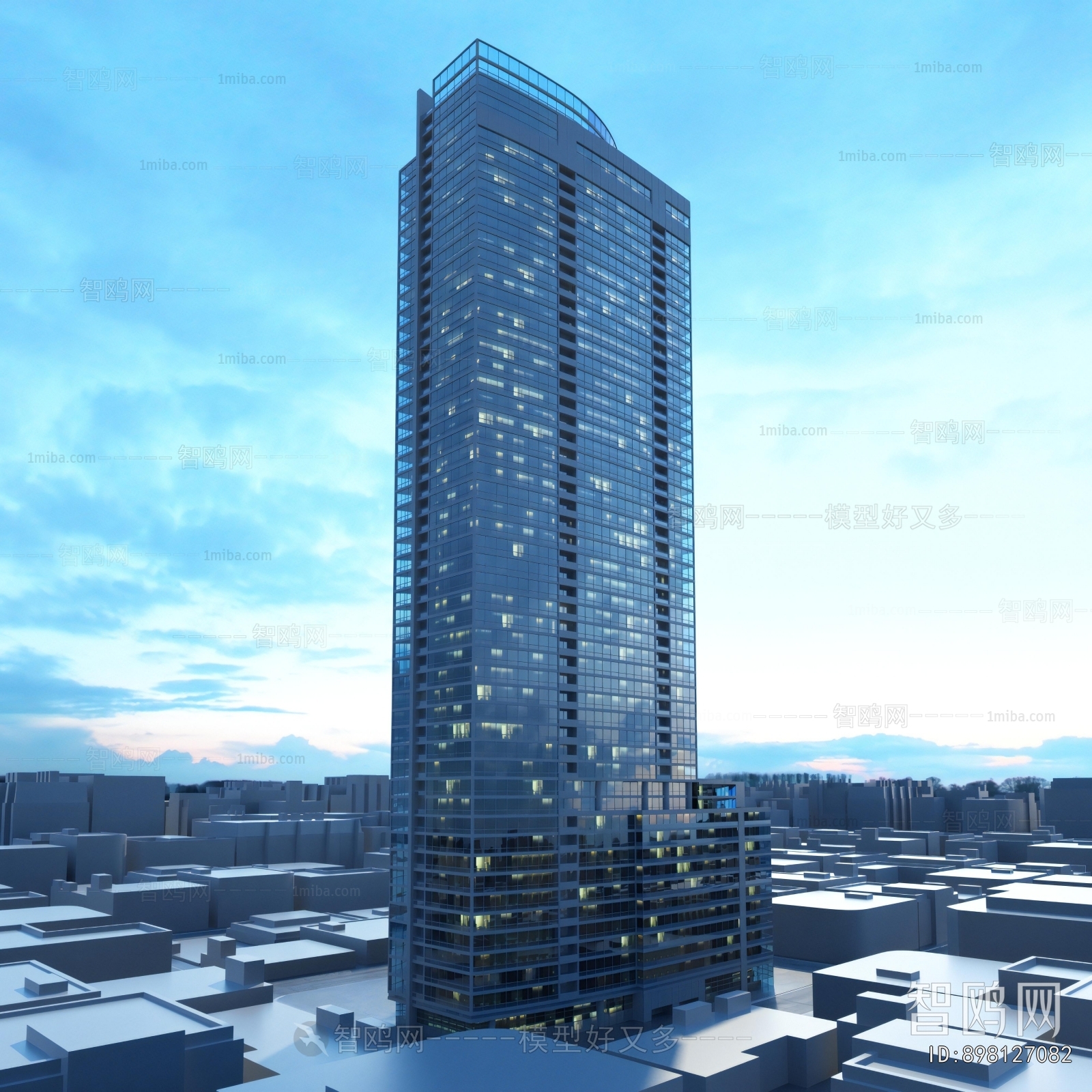 Modern Appearance Of Commercial Building