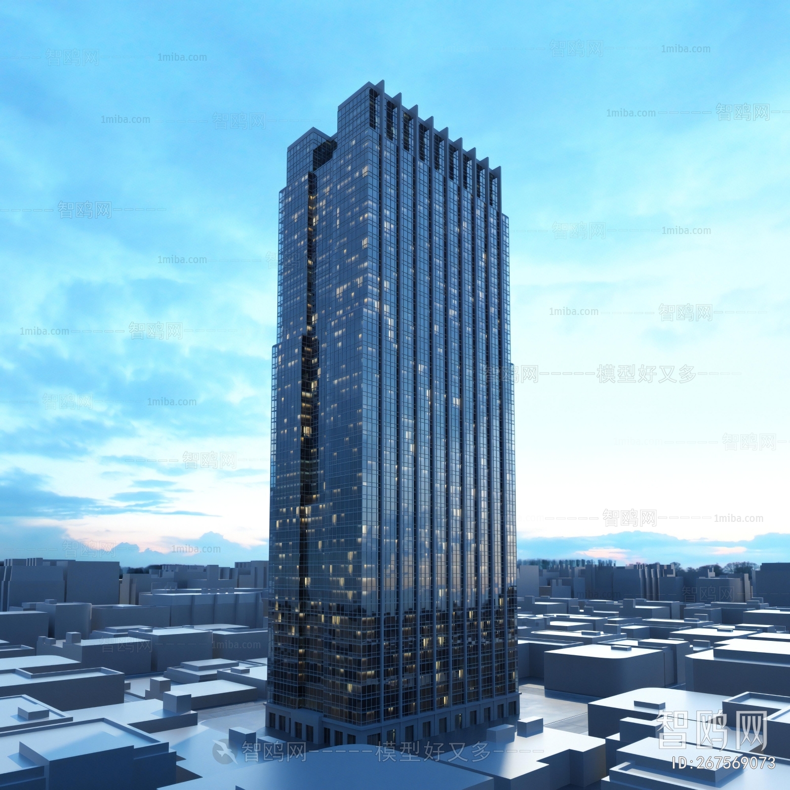 Modern Appearance Of Commercial Building