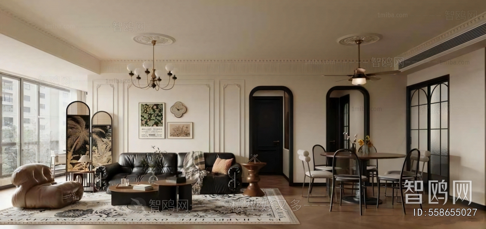 French Style A Living Room