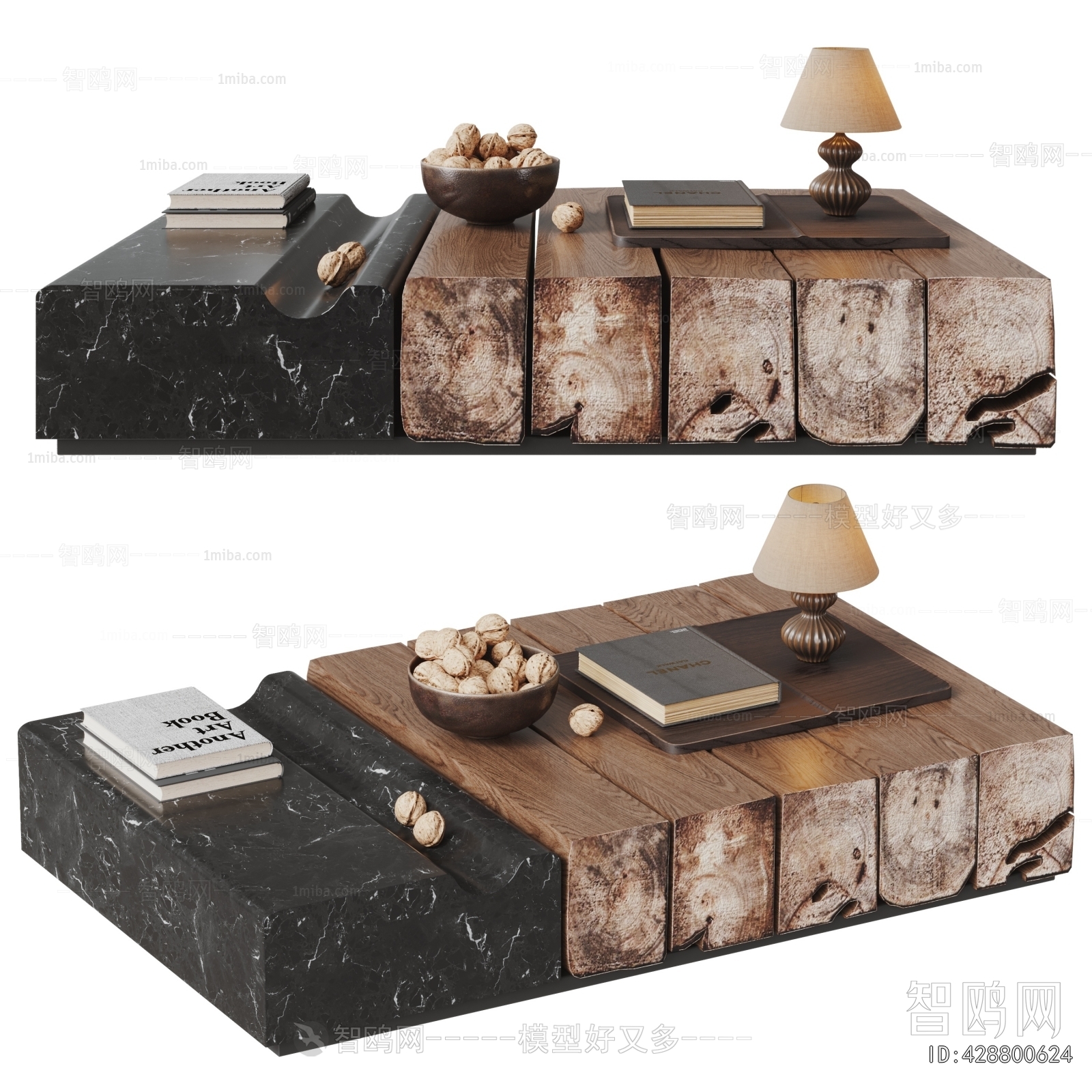 Wabi-sabi Style Coffee Table