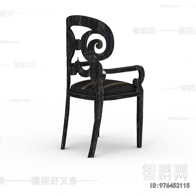 Simple European Style Dining Chair