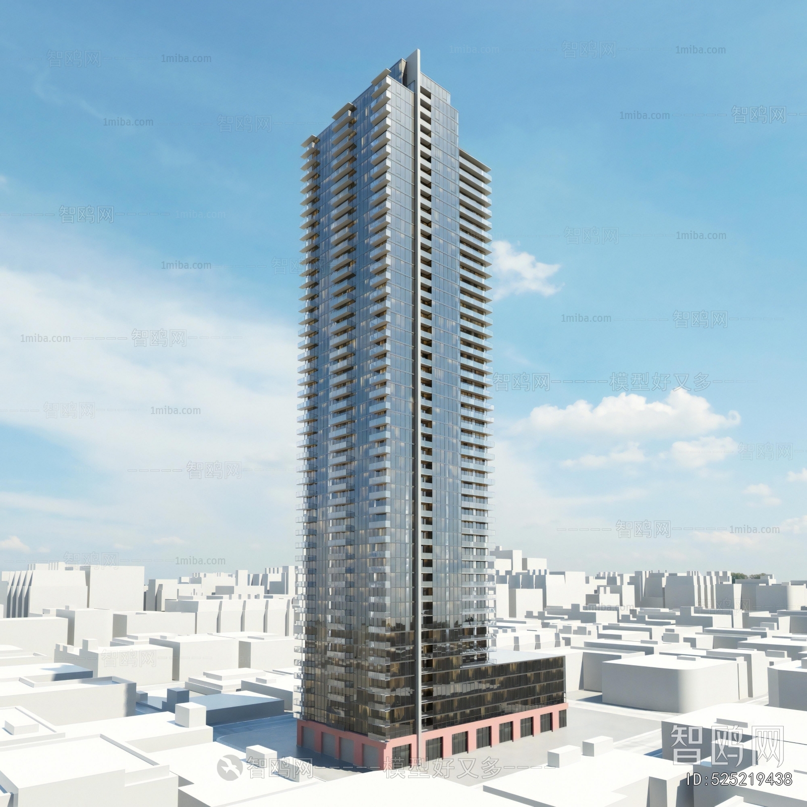 Modern Appearance Of Commercial Building