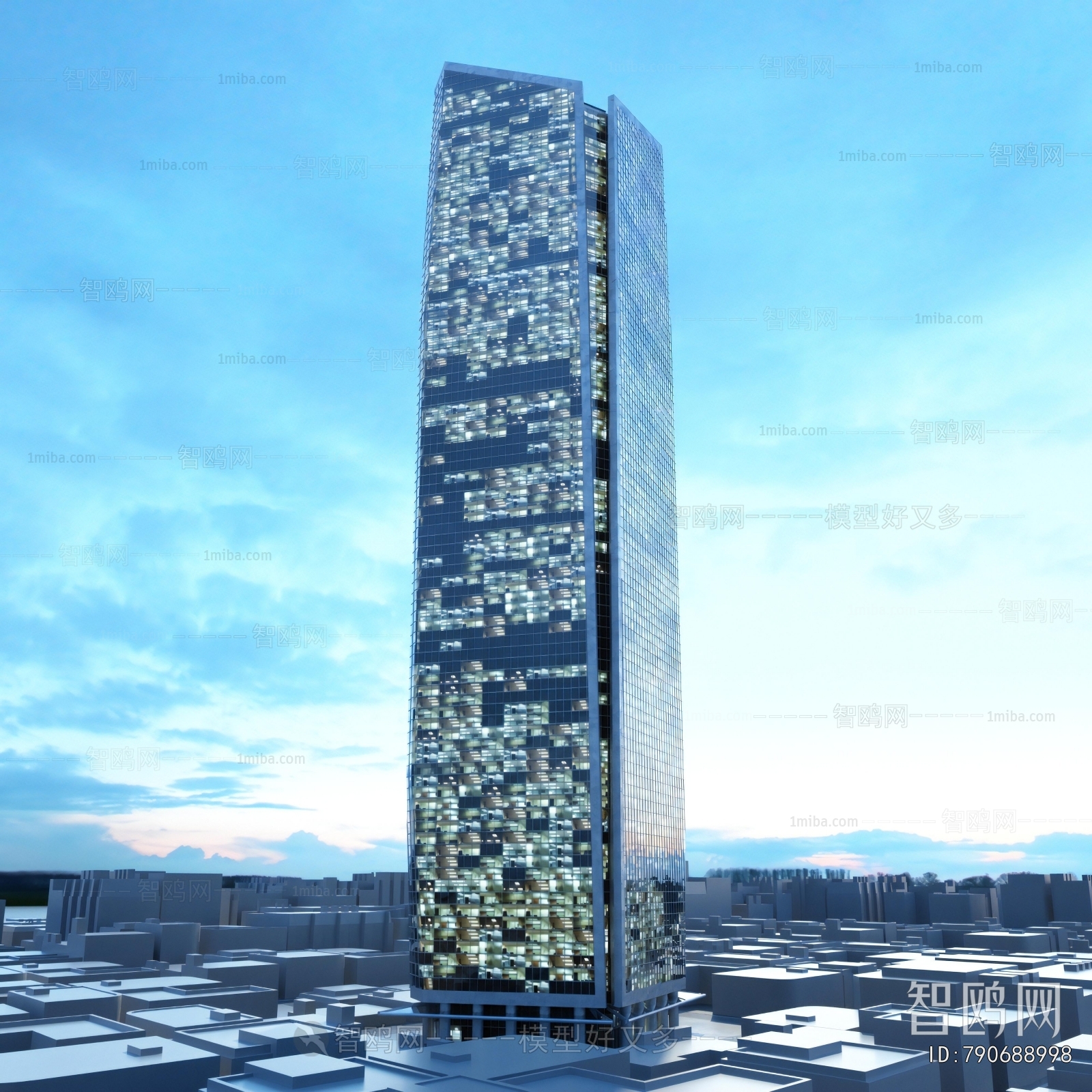 Modern Appearance Of Commercial Building