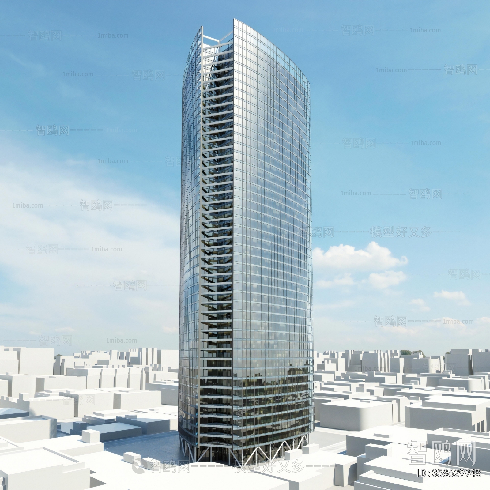 Modern Appearance Of Commercial Building