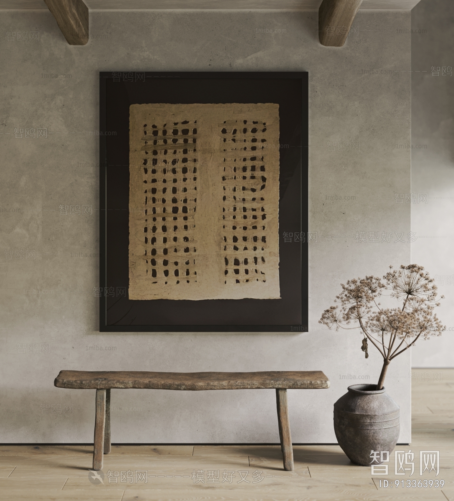 Wabi-sabi Style Painting