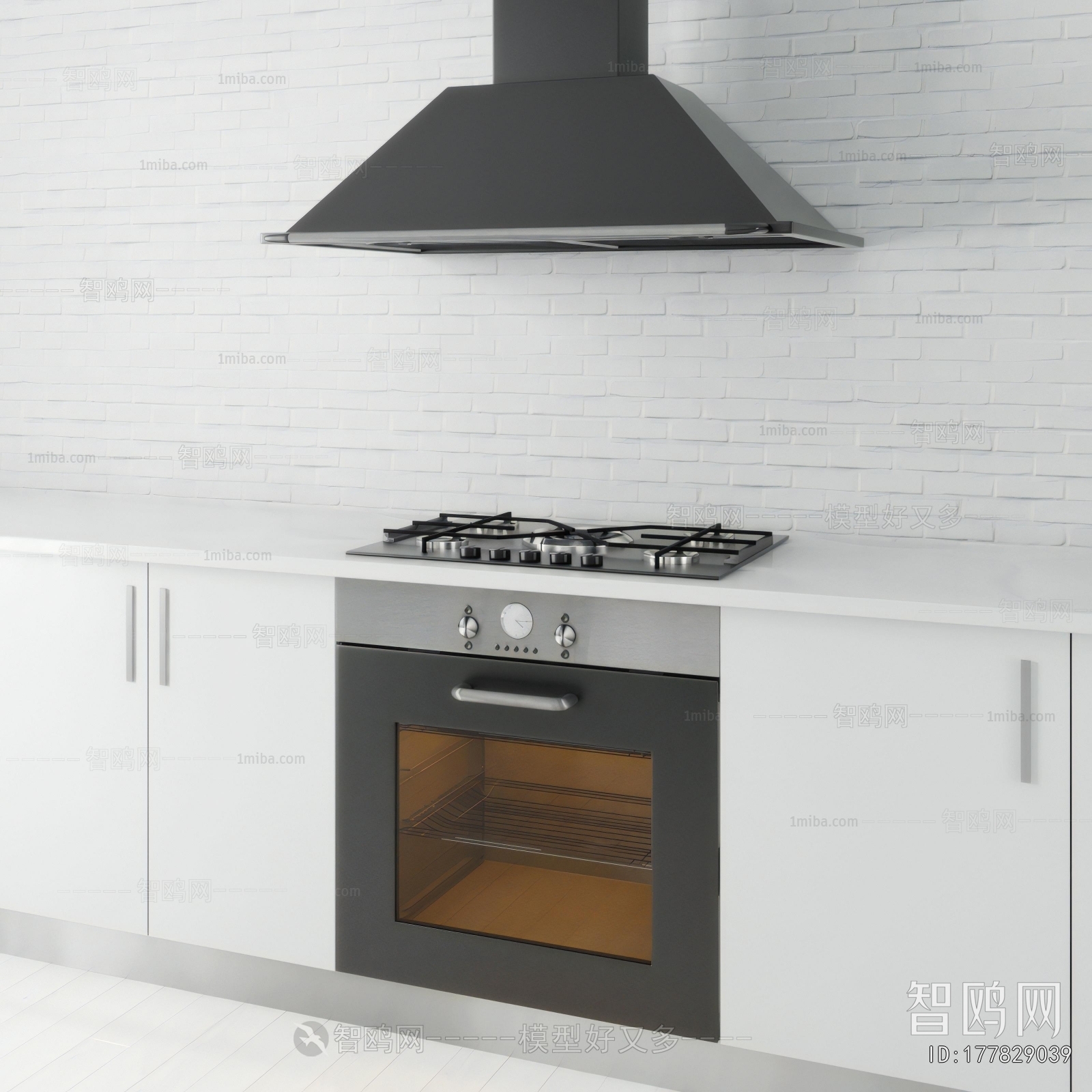 Modern Kitchen Electric Gas Range