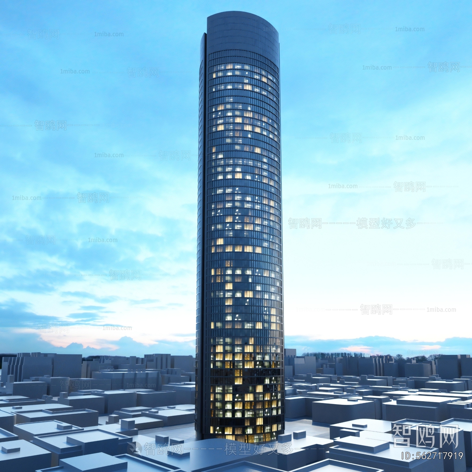 Modern Appearance Of Commercial Building