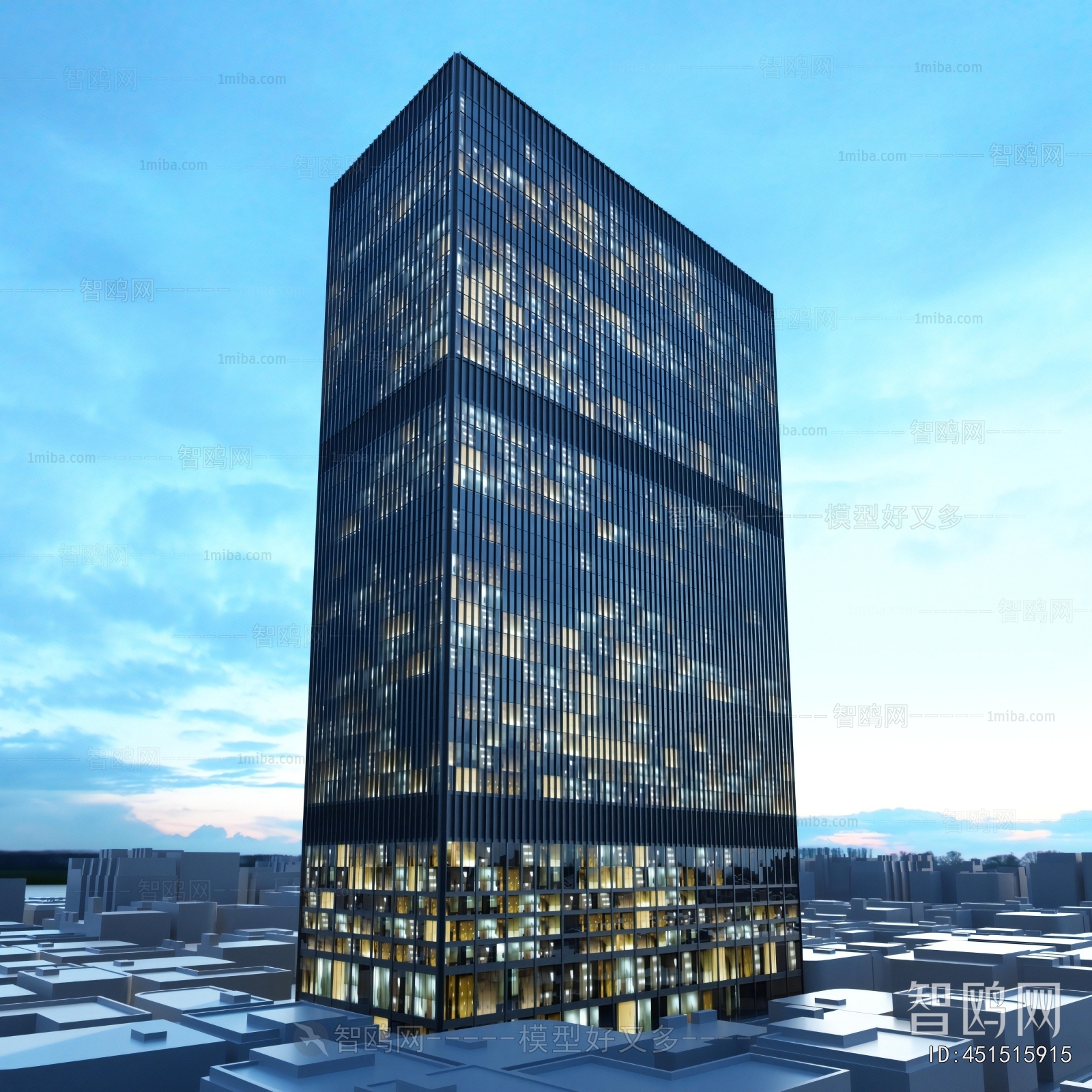 Modern Appearance Of Commercial Building