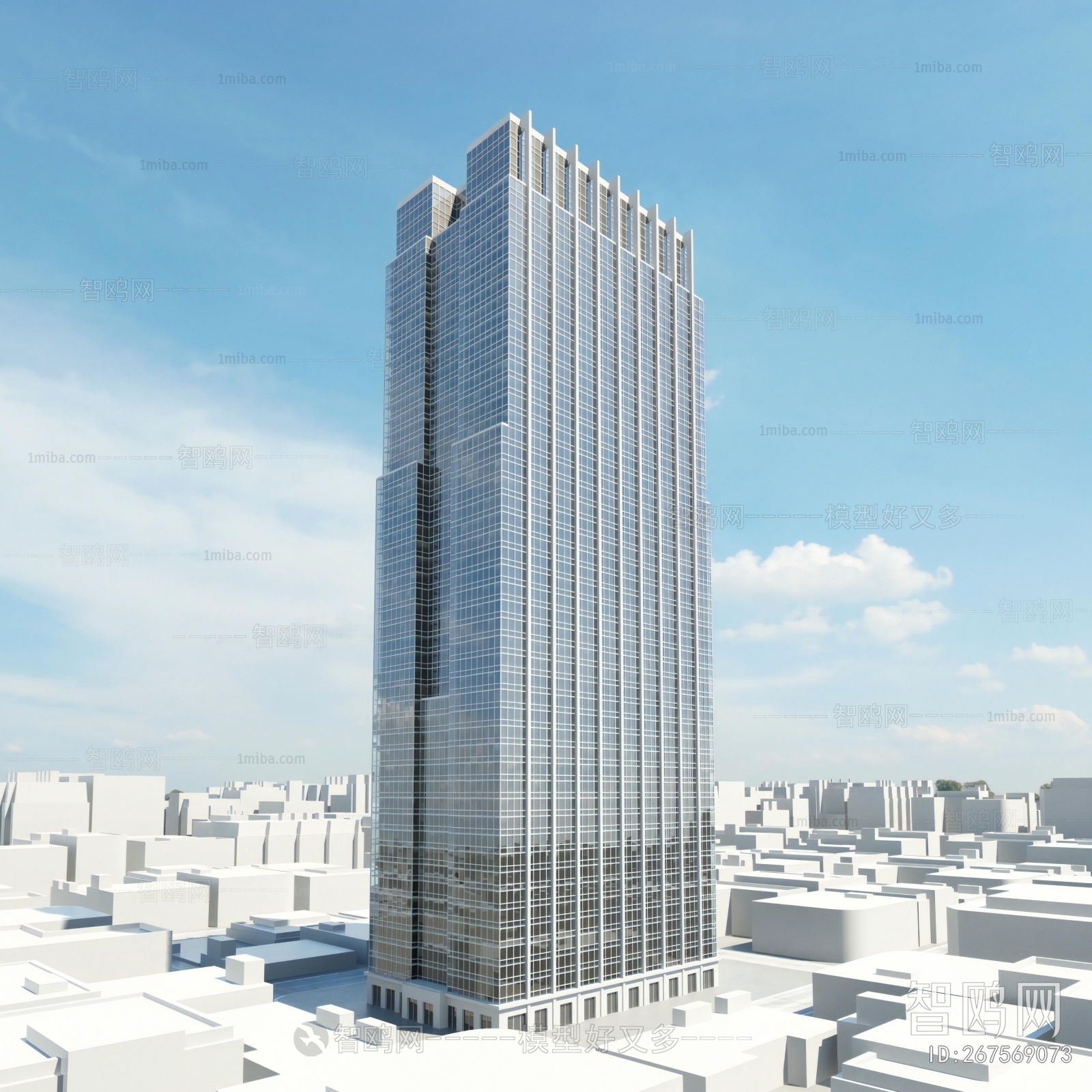 Modern Appearance Of Commercial Building