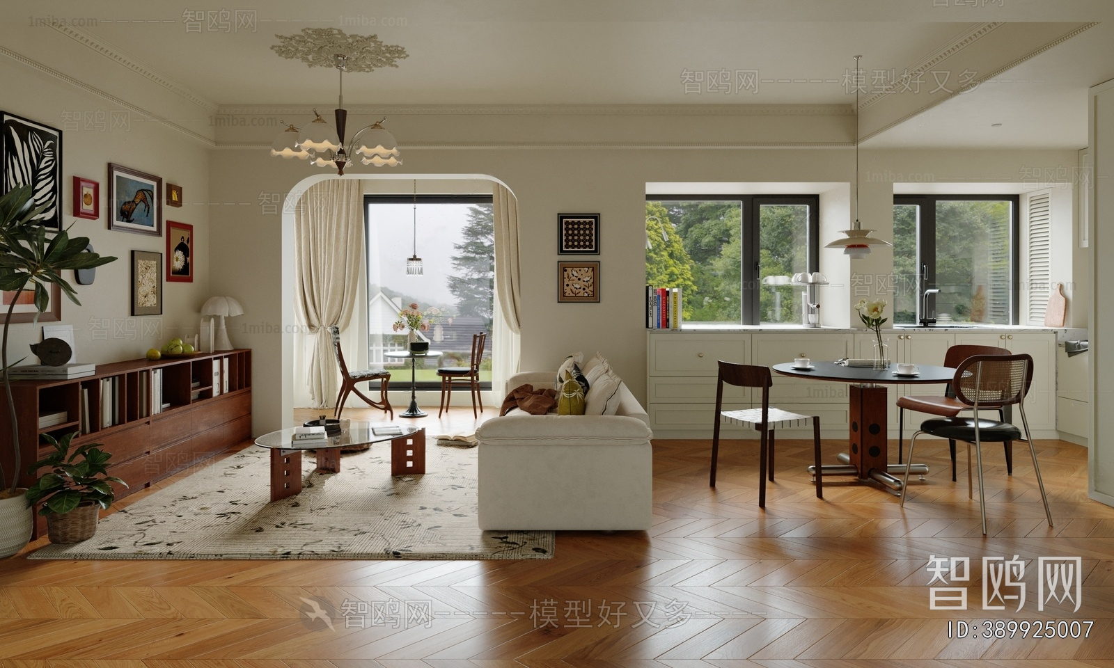 French Style A Living Room