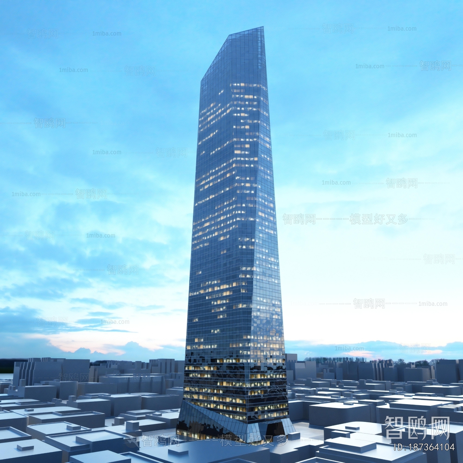 Modern Appearance Of Commercial Building