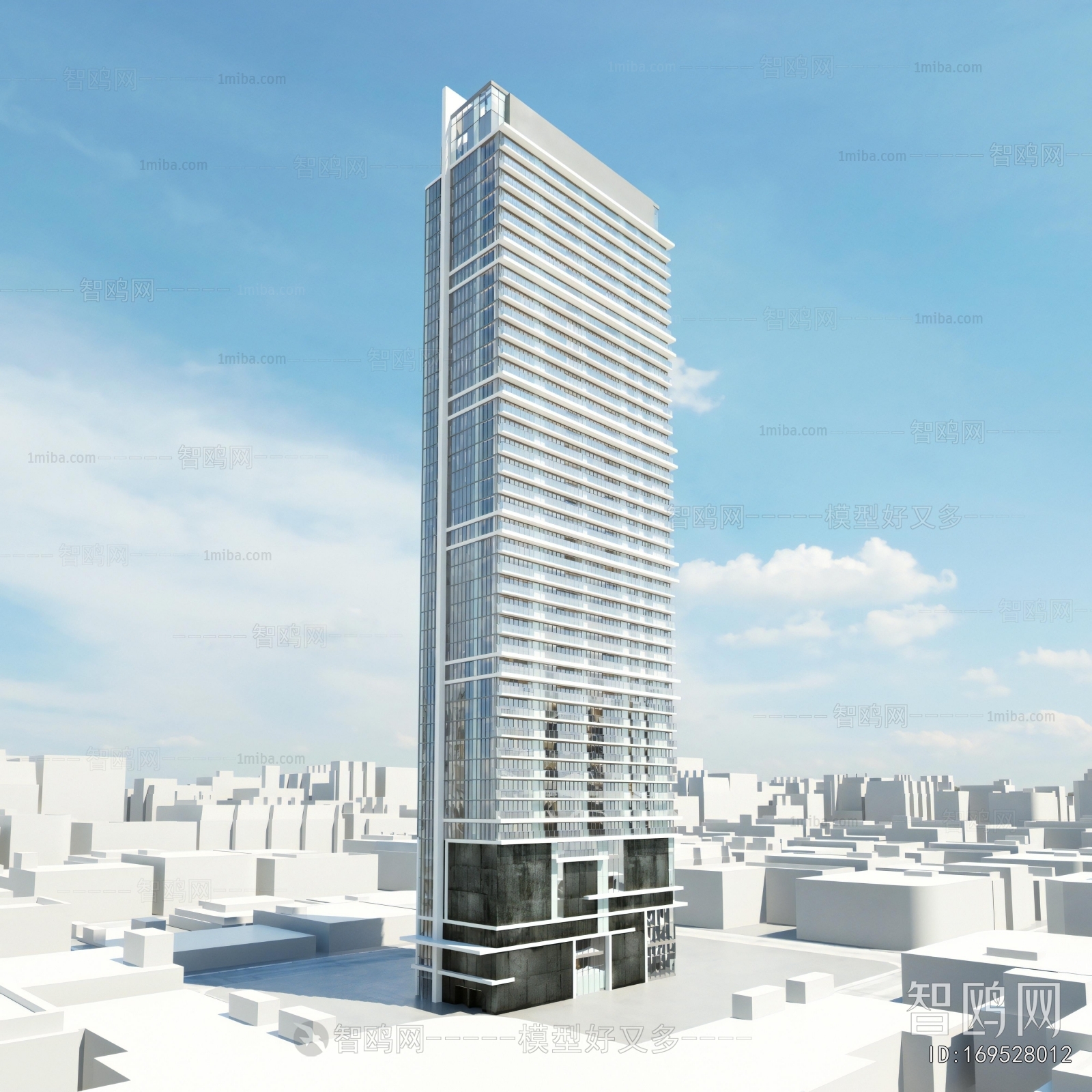 Modern Appearance Of Commercial Building