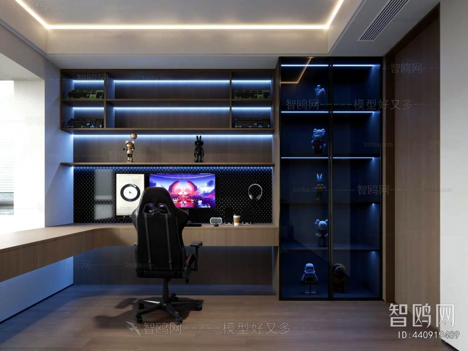 Modern E-sports Room