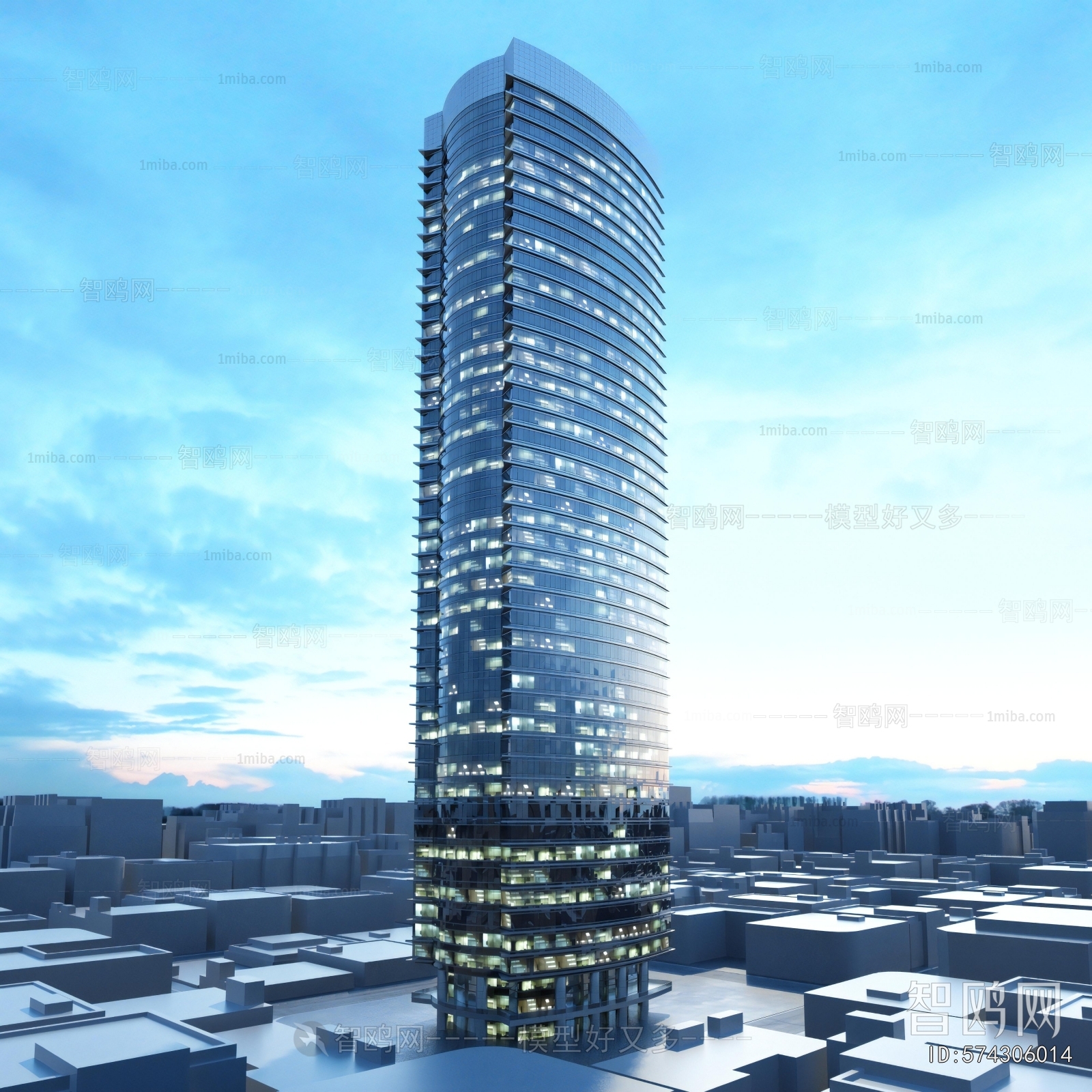 Modern Appearance Of Commercial Building