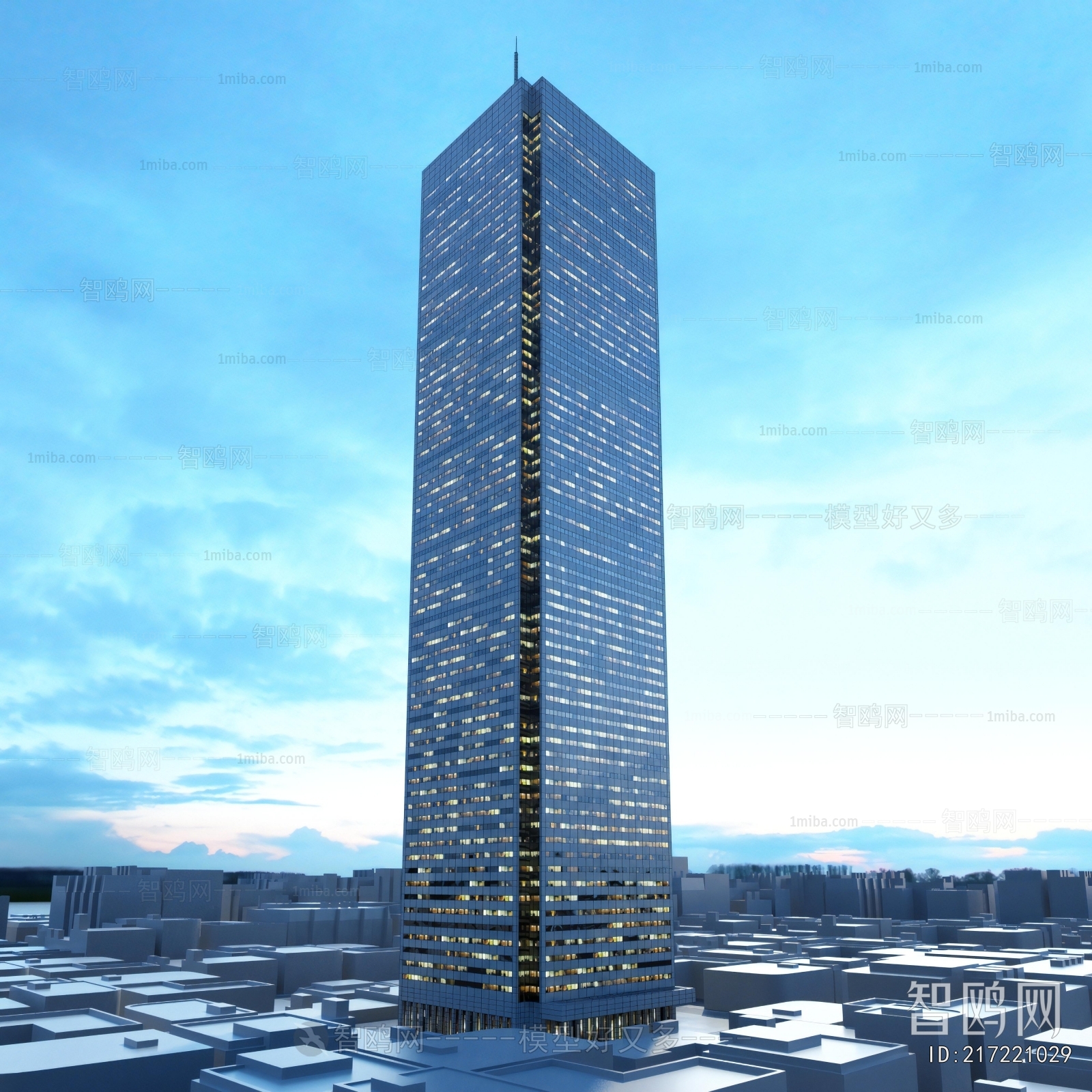 Modern Appearance Of Commercial Building