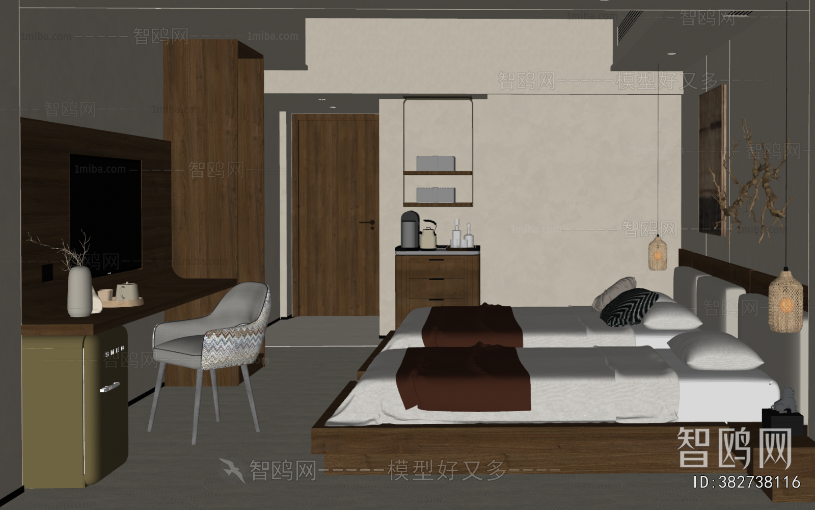 Wabi-sabi Style Residential Hostel