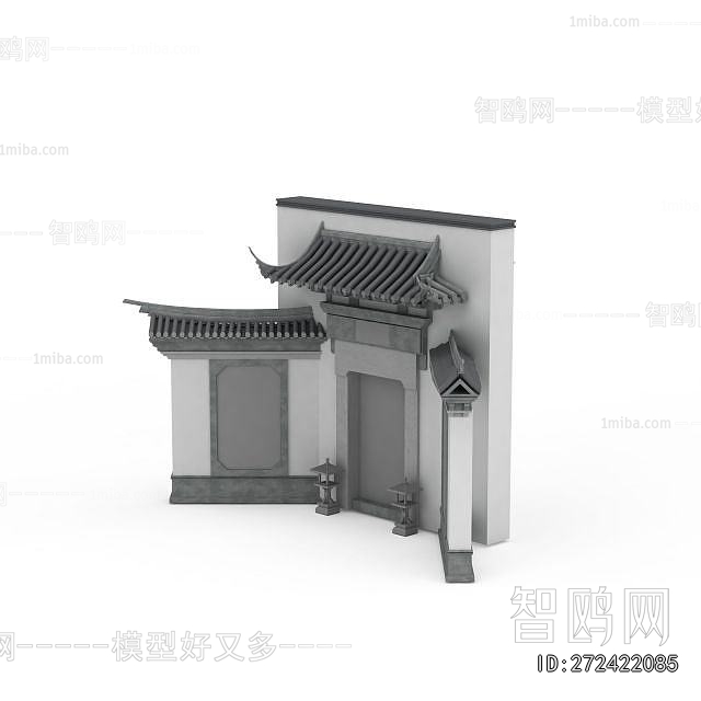 Chinese Style Ancient Architectural Buildings