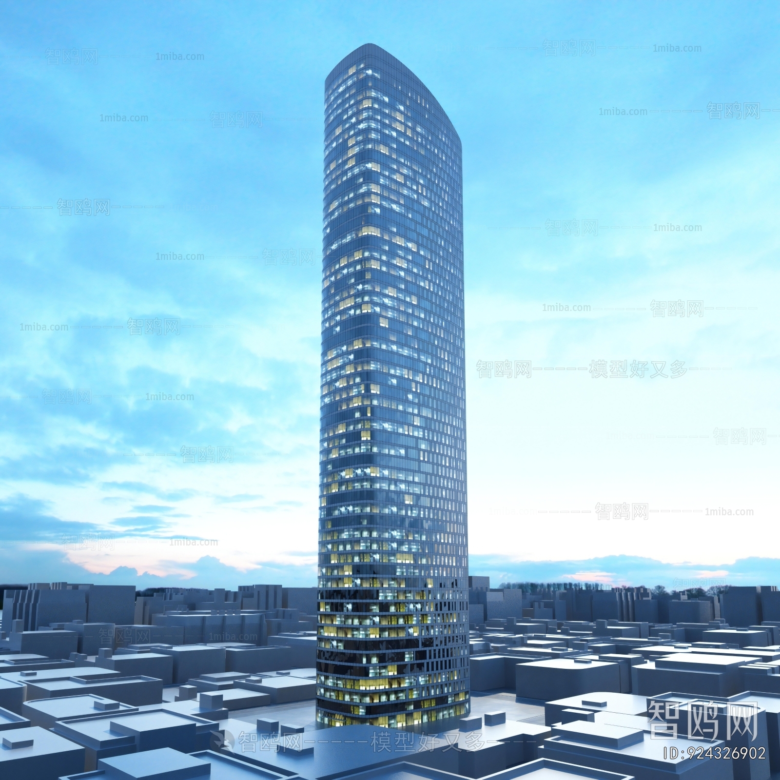 Modern Appearance Of Commercial Building