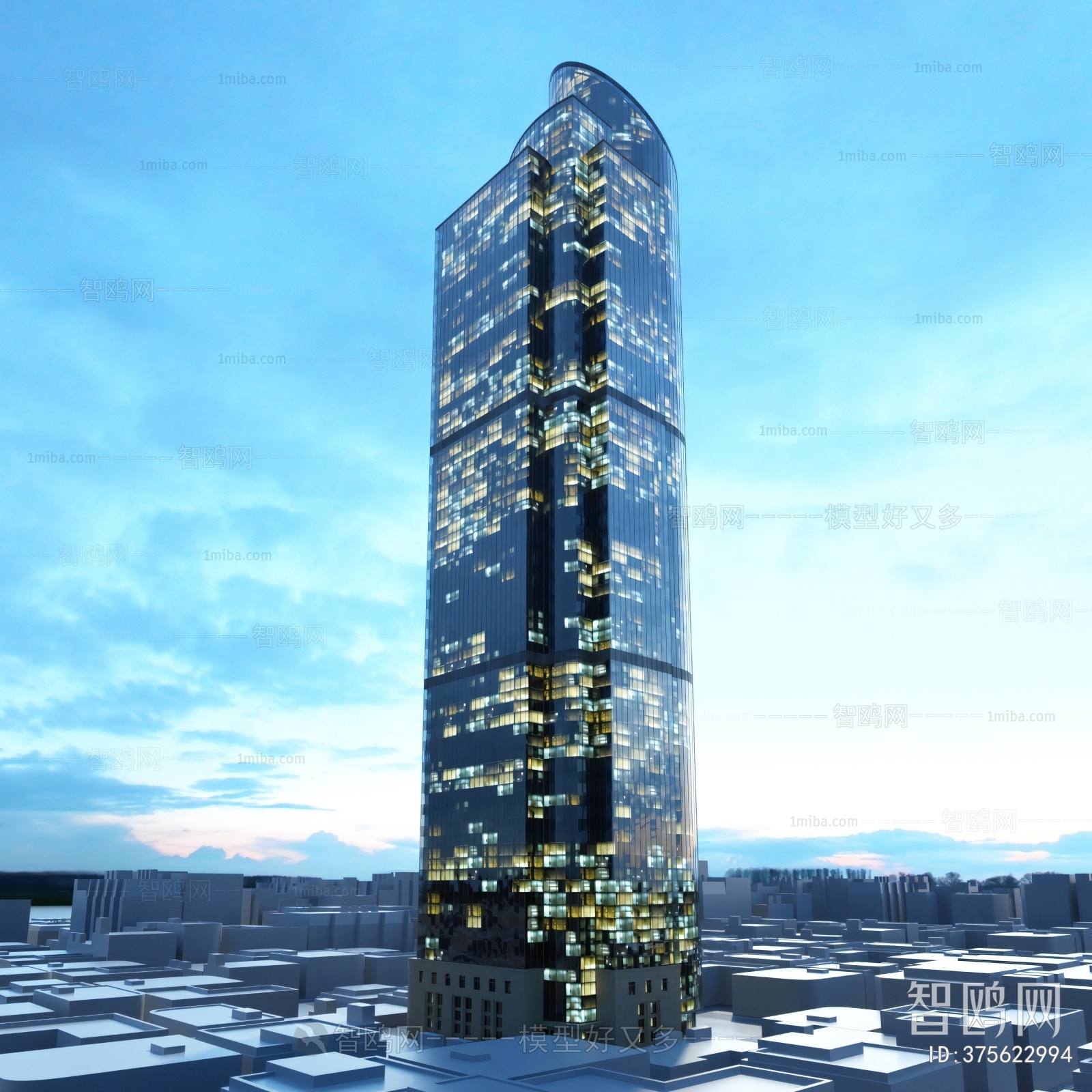 Modern Appearance Of Commercial Building