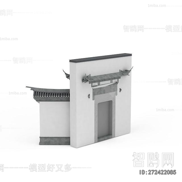 Chinese Style Ancient Architectural Buildings