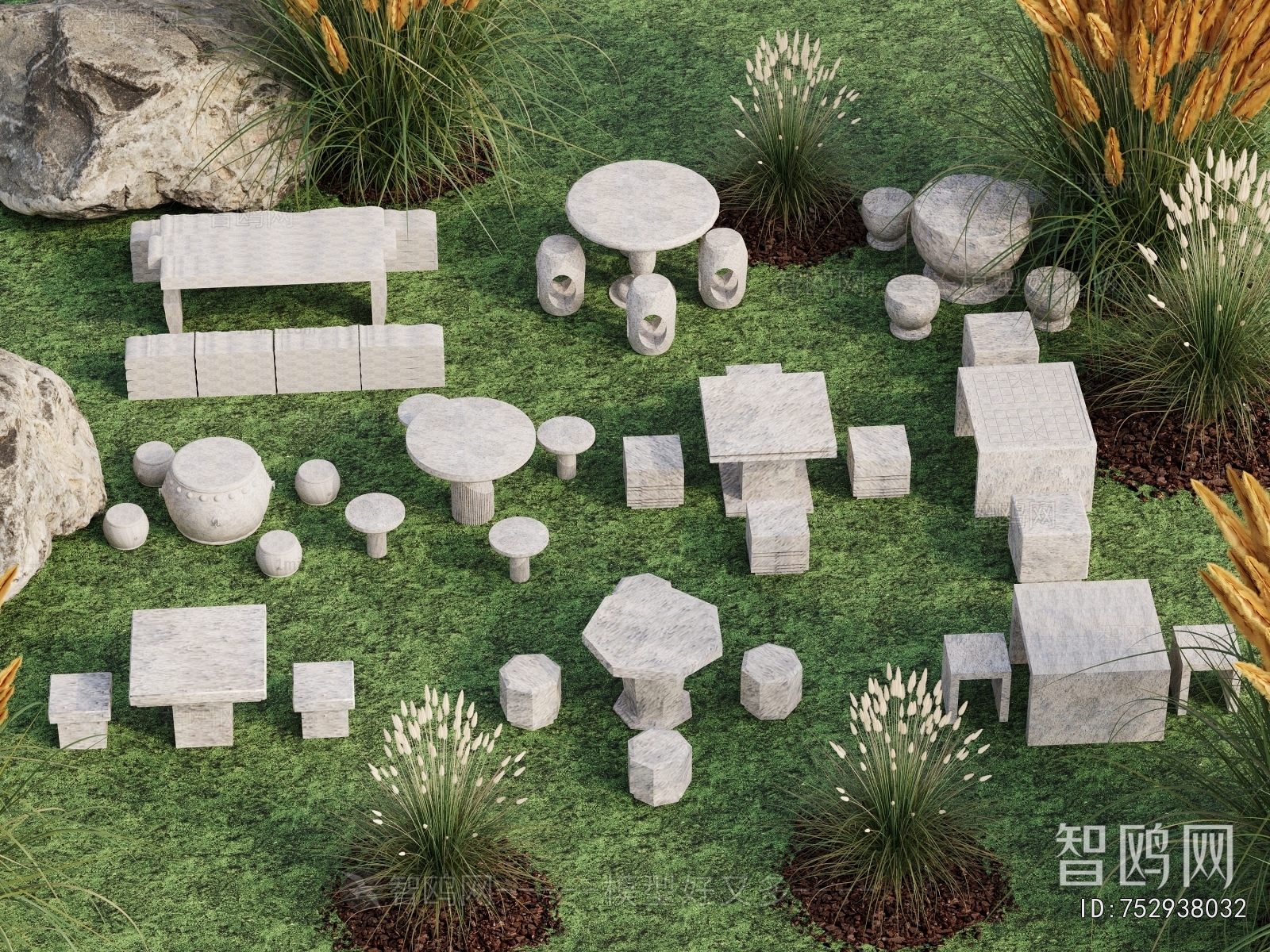 New Chinese Style Outdoor Tables And Chairs