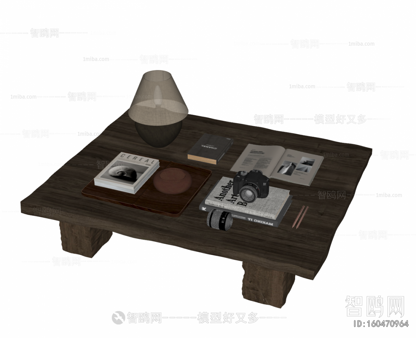 Wabi-sabi Style Coffee Table