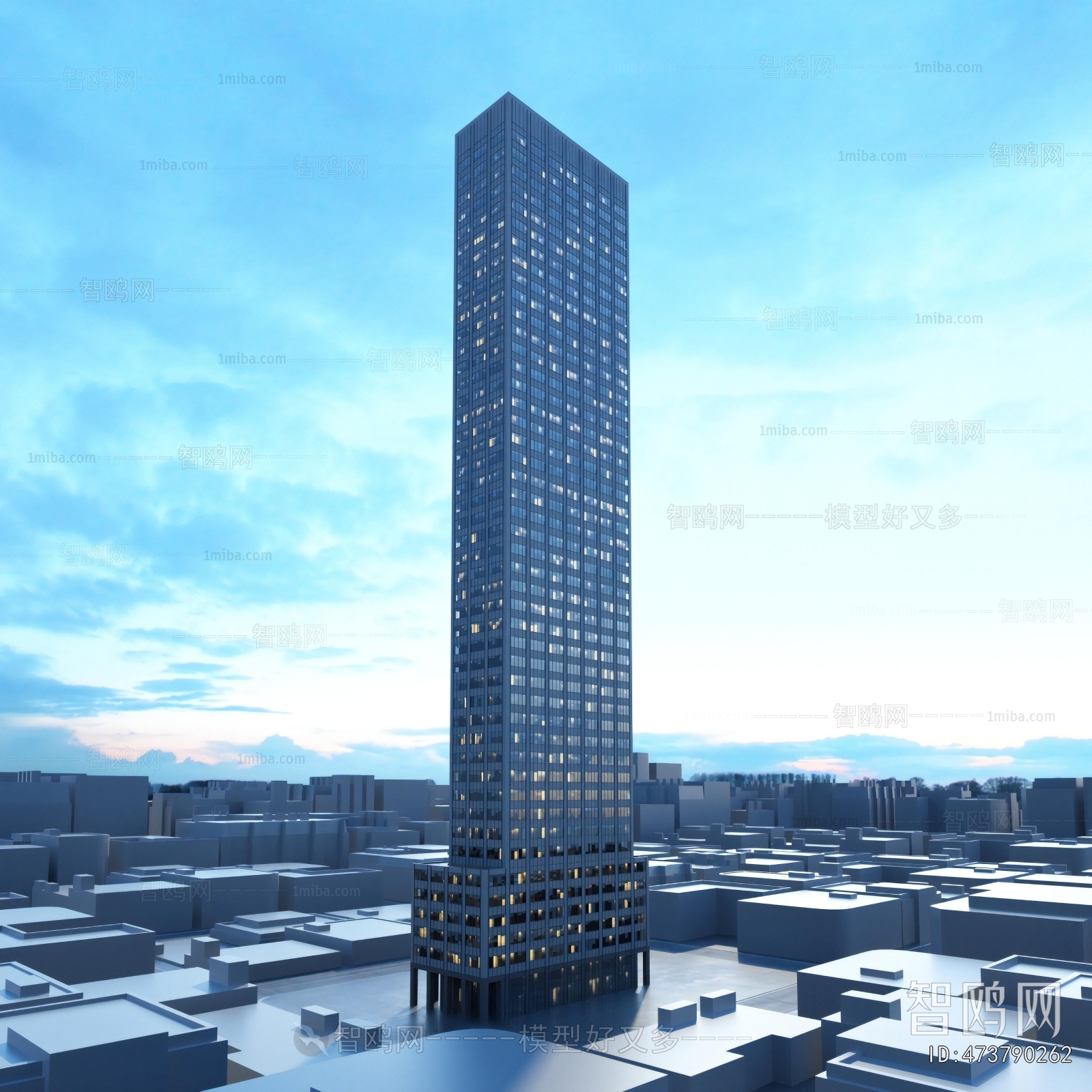 Modern Appearance Of Commercial Building