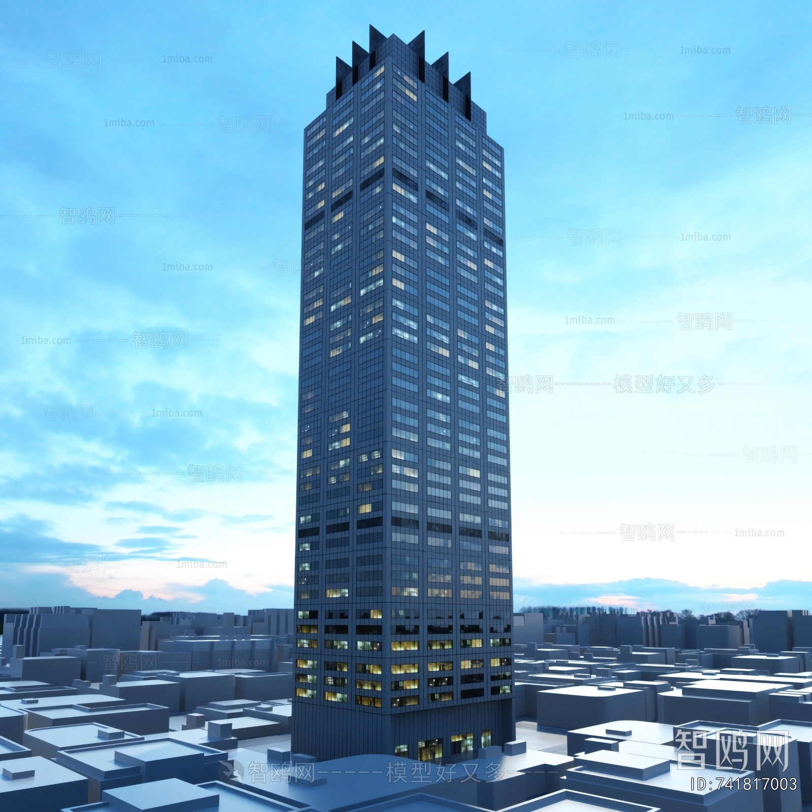 Modern Appearance Of Commercial Building