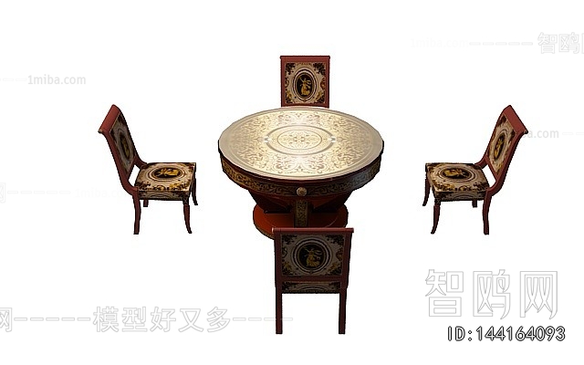 American Style Dining Table And Chairs