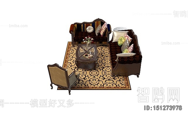 European Style Sofa Combination