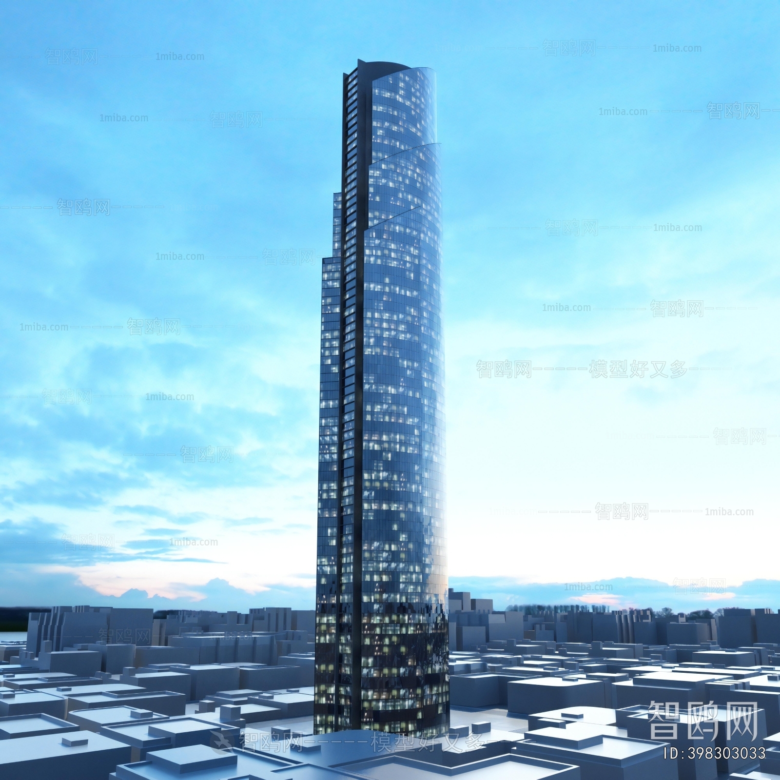 Modern Appearance Of Commercial Building