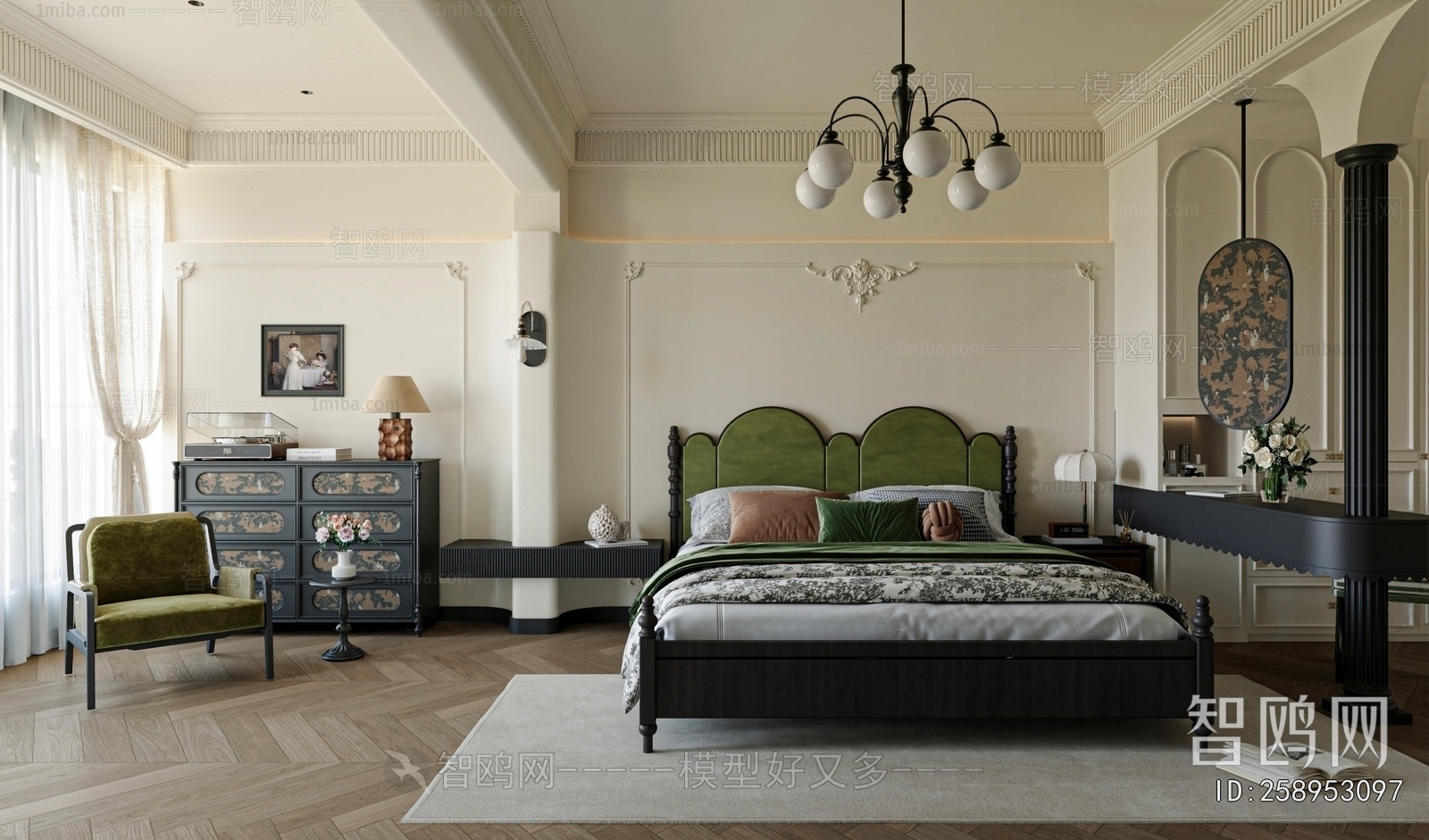 French Style Bedroom