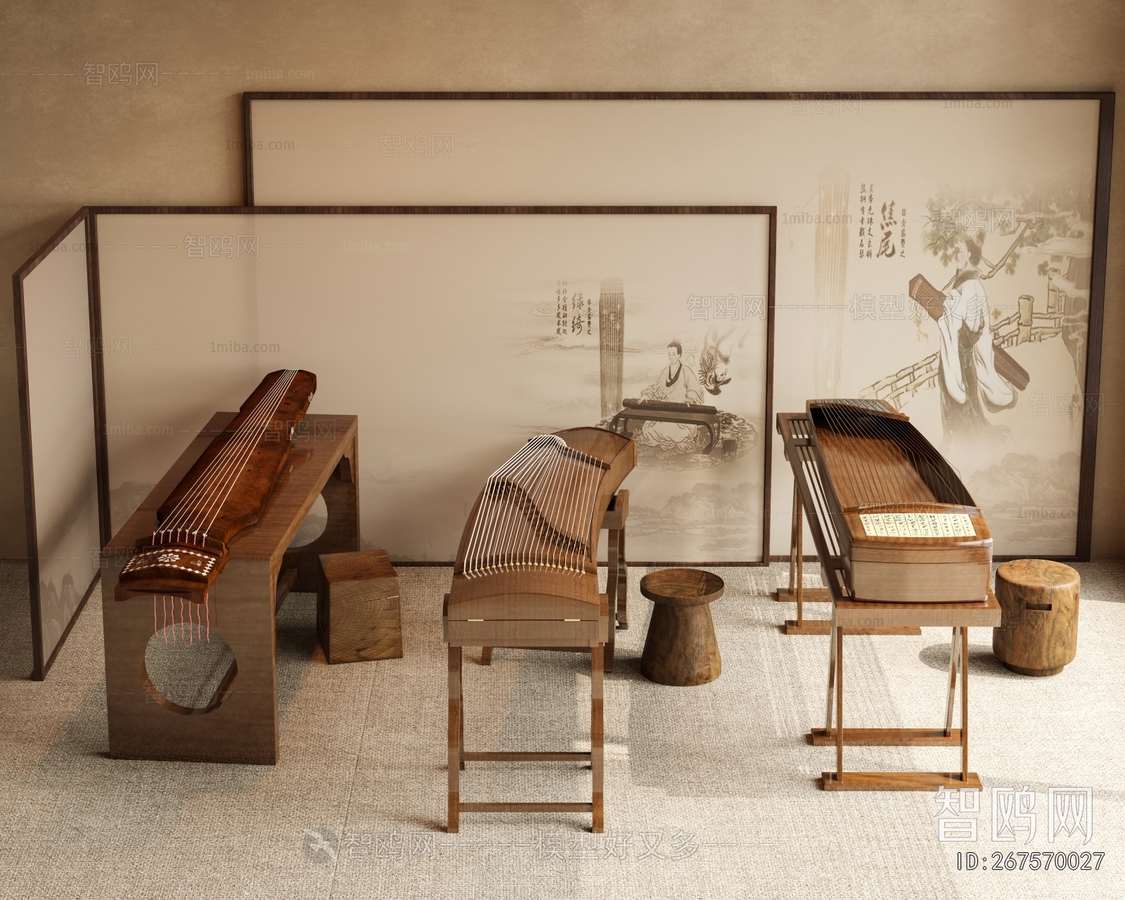 New Chinese Style Music Equipment