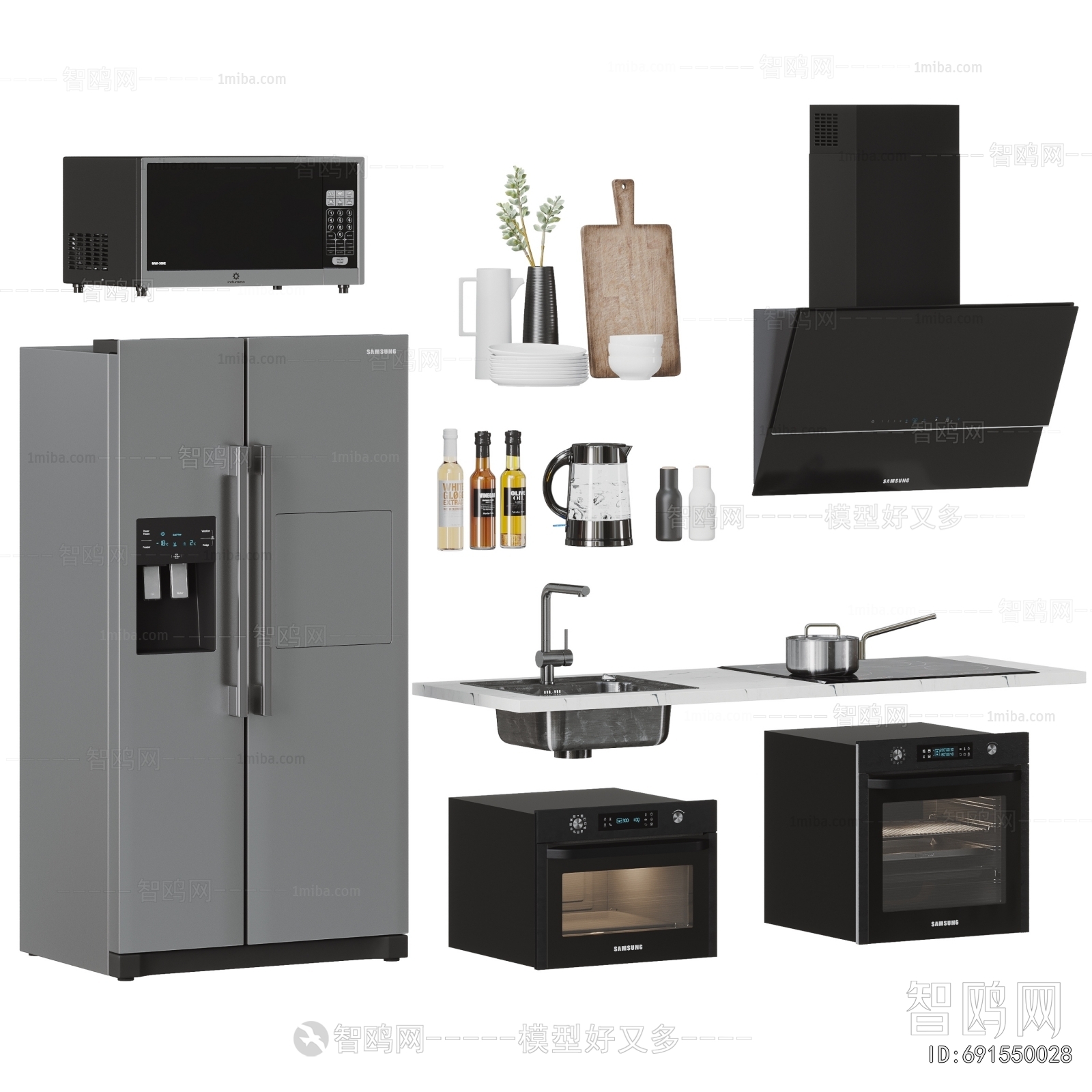 Modern Electric Kitchen Appliances