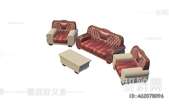 European Style Sofa Combination