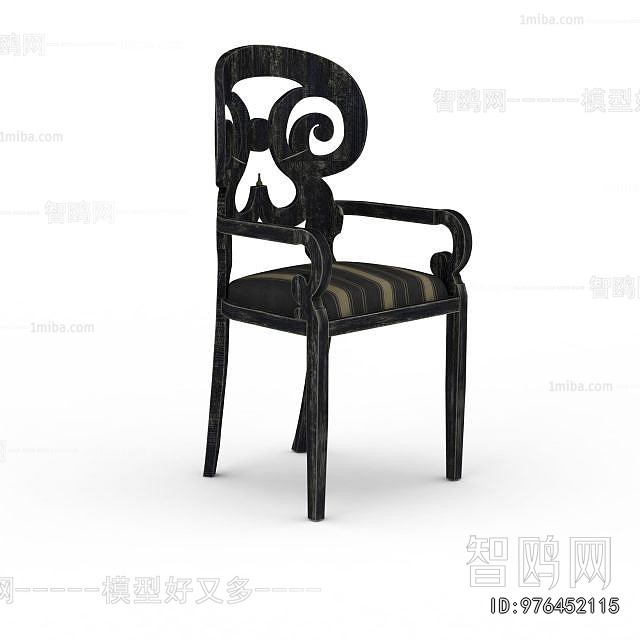 Simple European Style Dining Chair