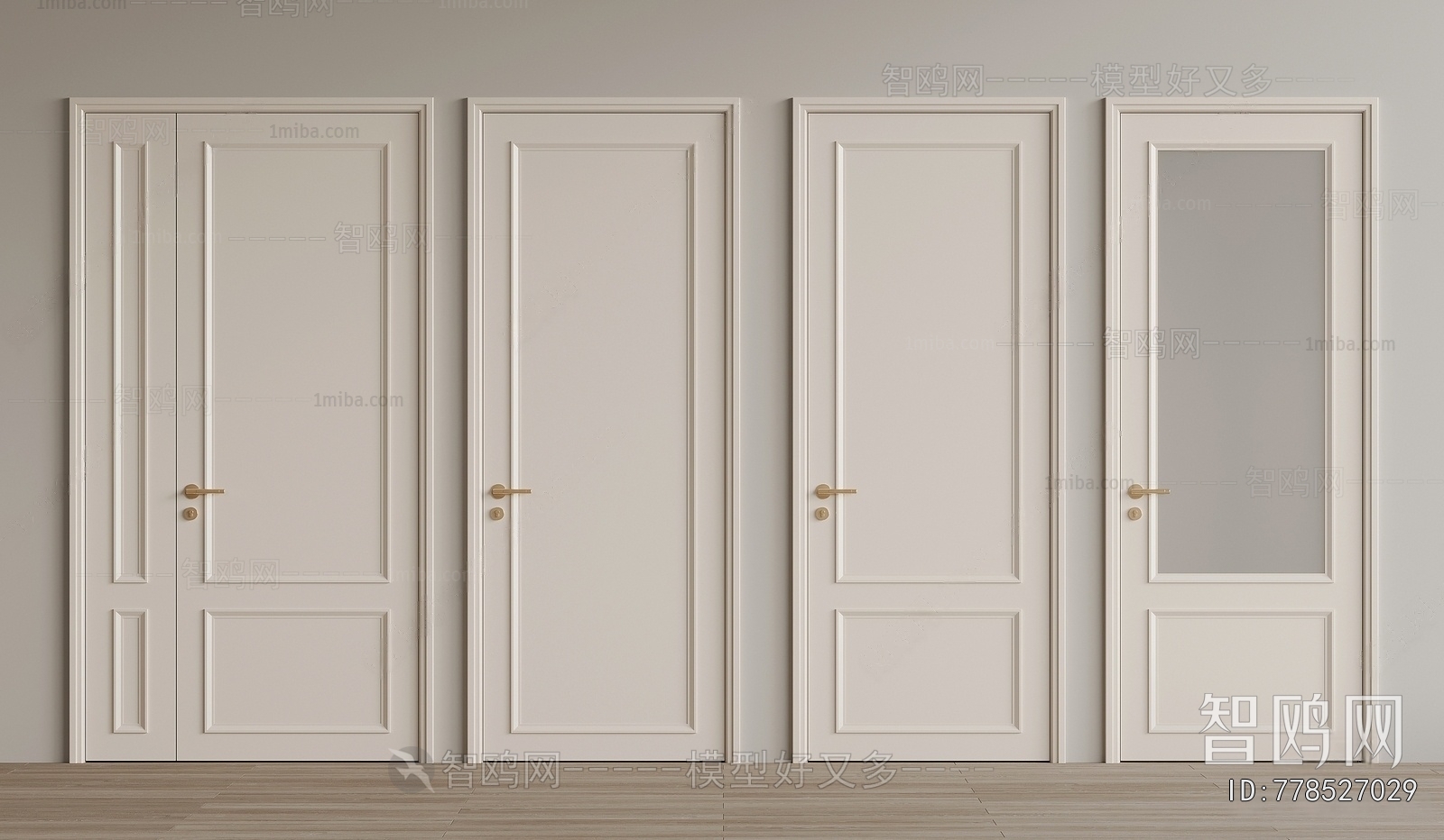 French Style Single Door