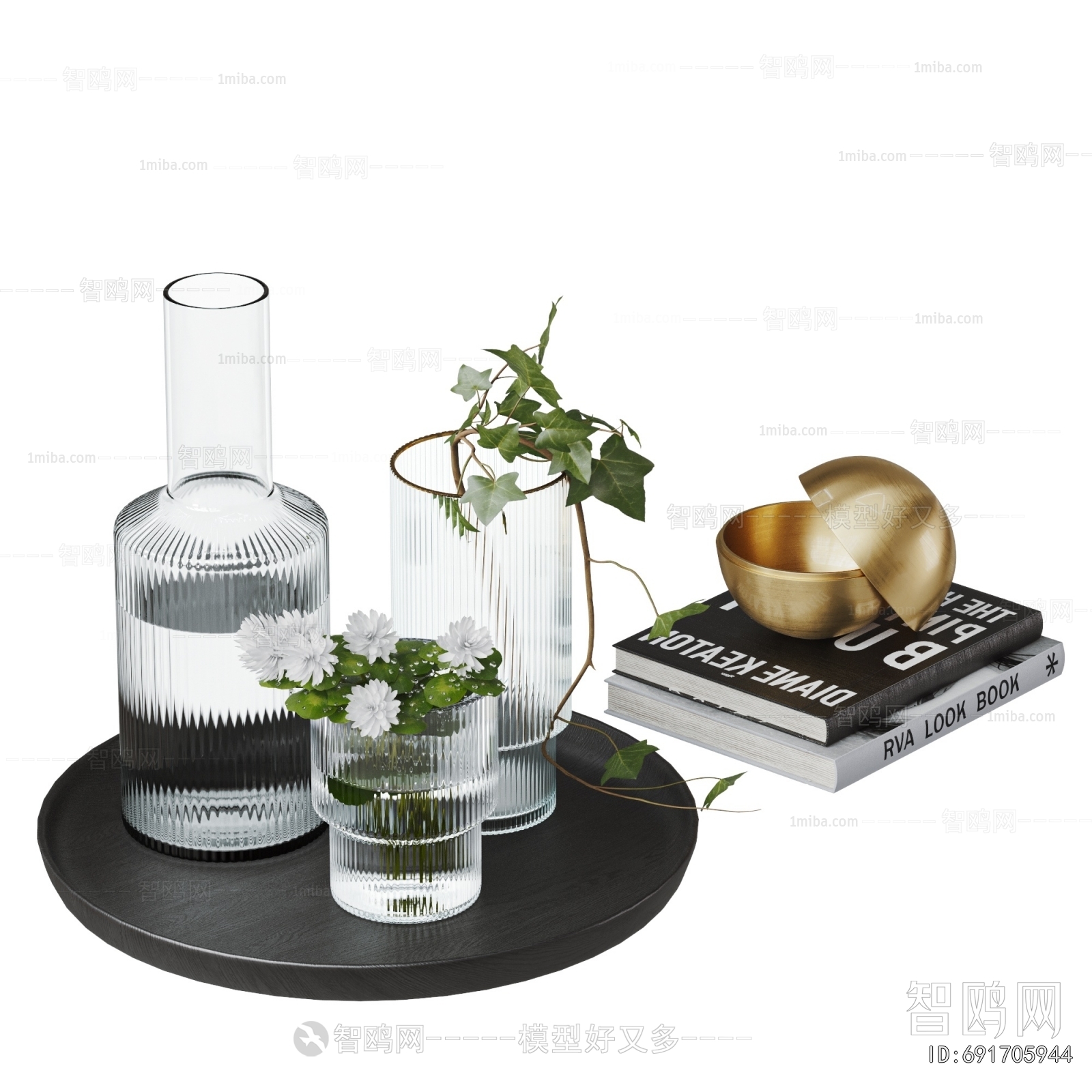 Modern Aquatic Green Plant