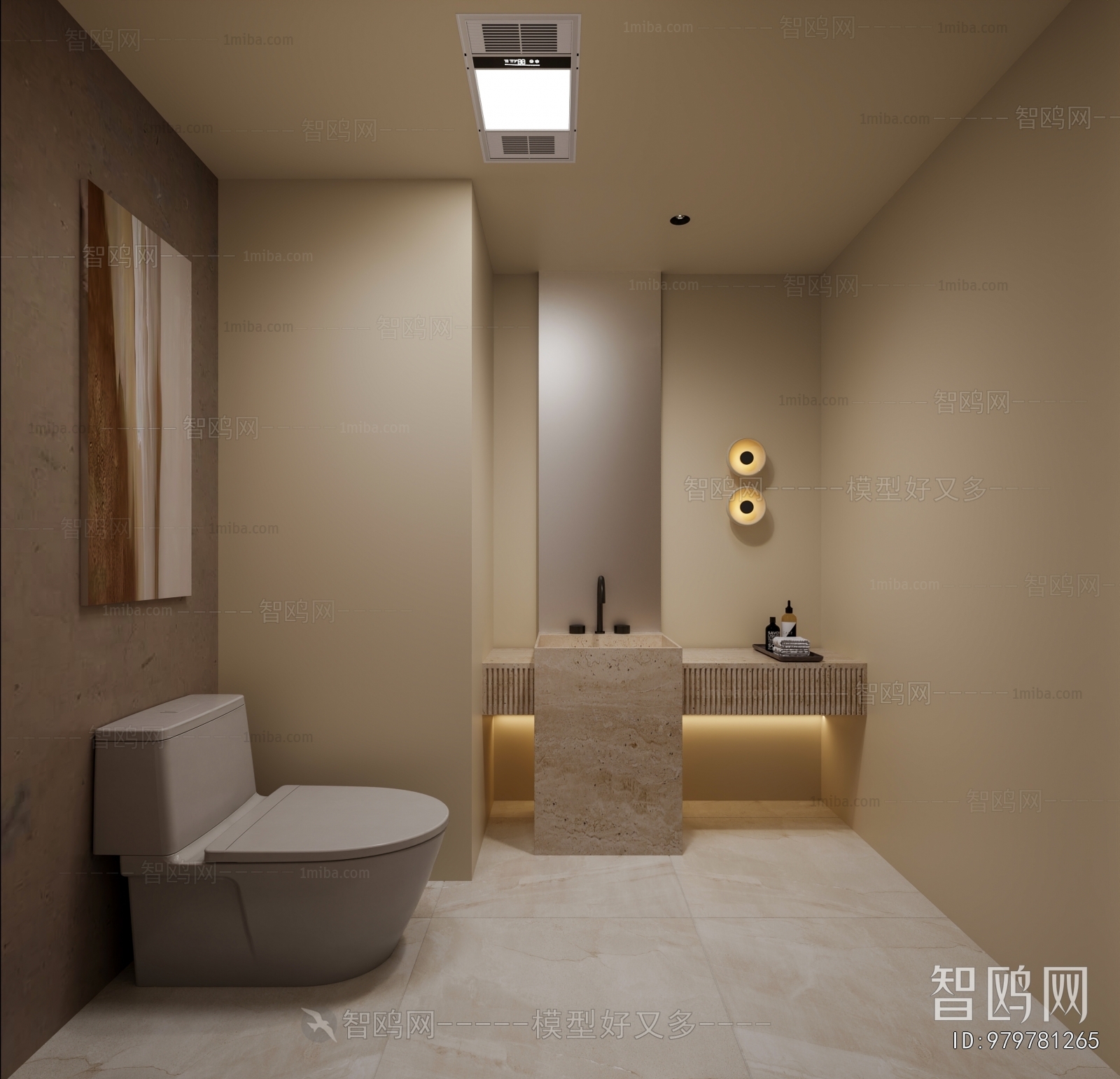 Wabi-sabi Style TOILET