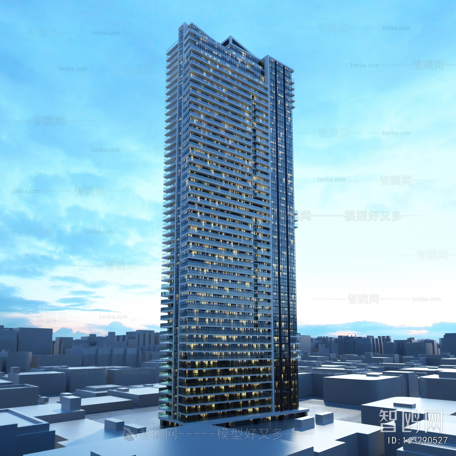 Modern Appearance Of Commercial Building