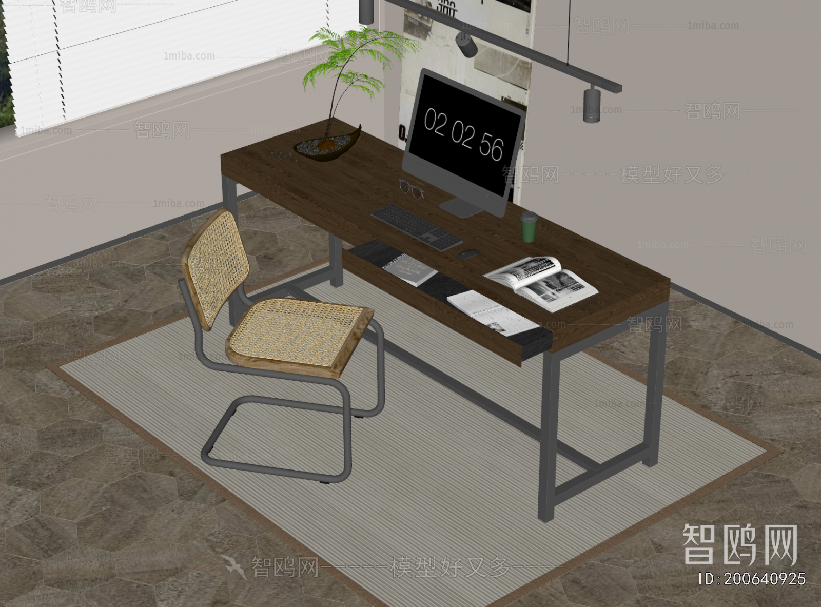 Modern Computer Desk And Chair