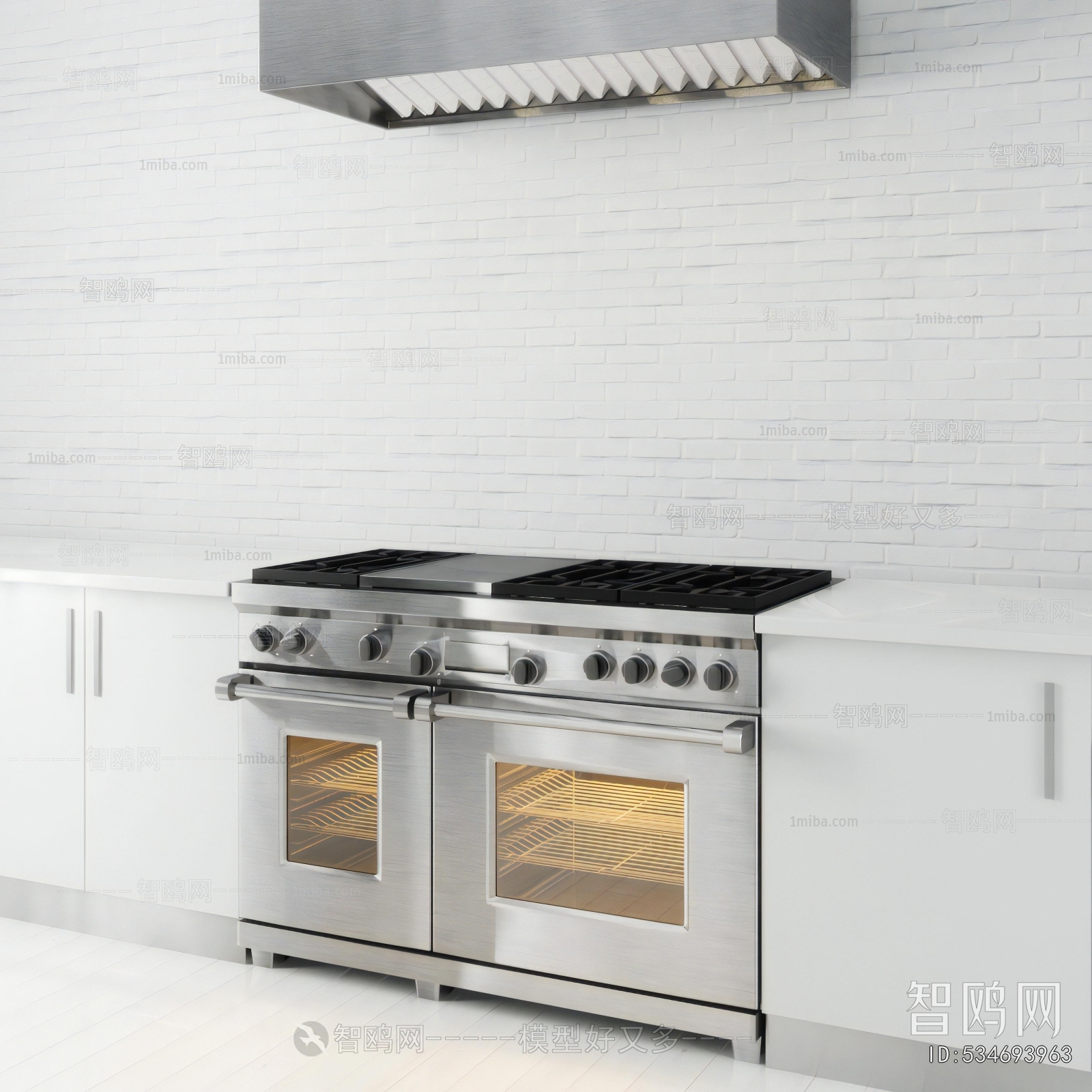 Modern Kitchen Electric Gas Range