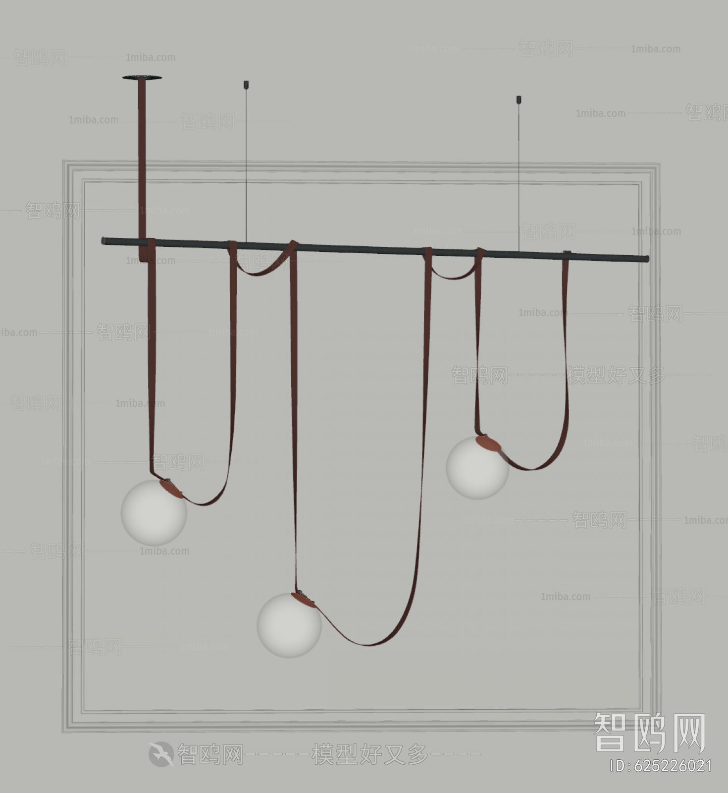 Modern Long Chandelier